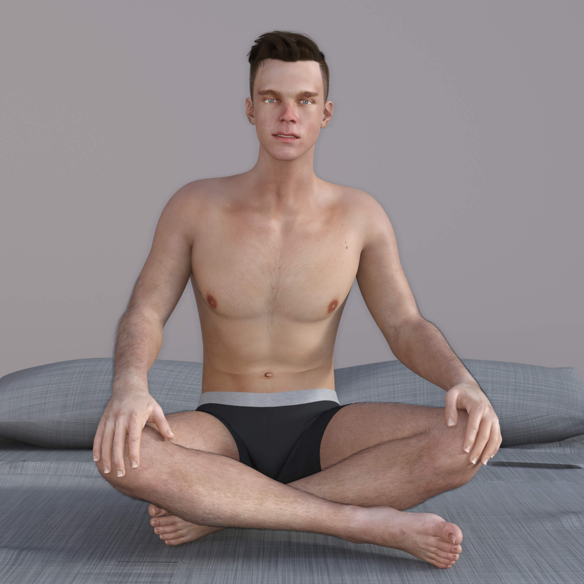 Solo Poses for G3M G8M G8.1M Daz Content