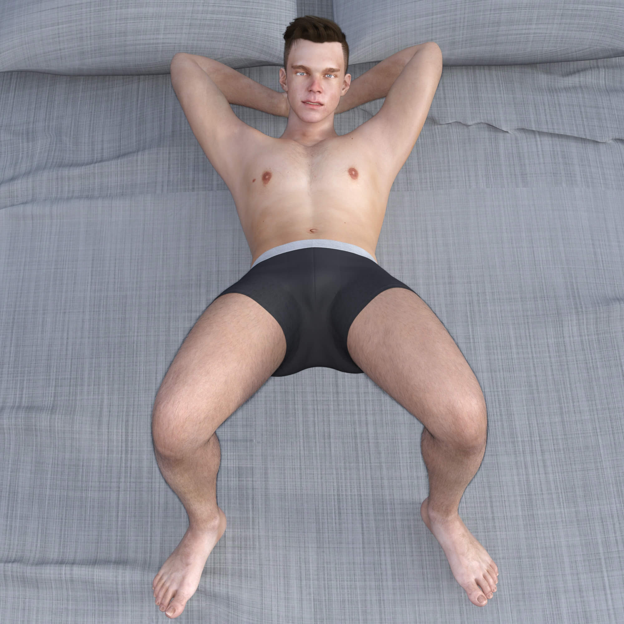 Solo Poses for G3M G8M G8.1M Daz Content