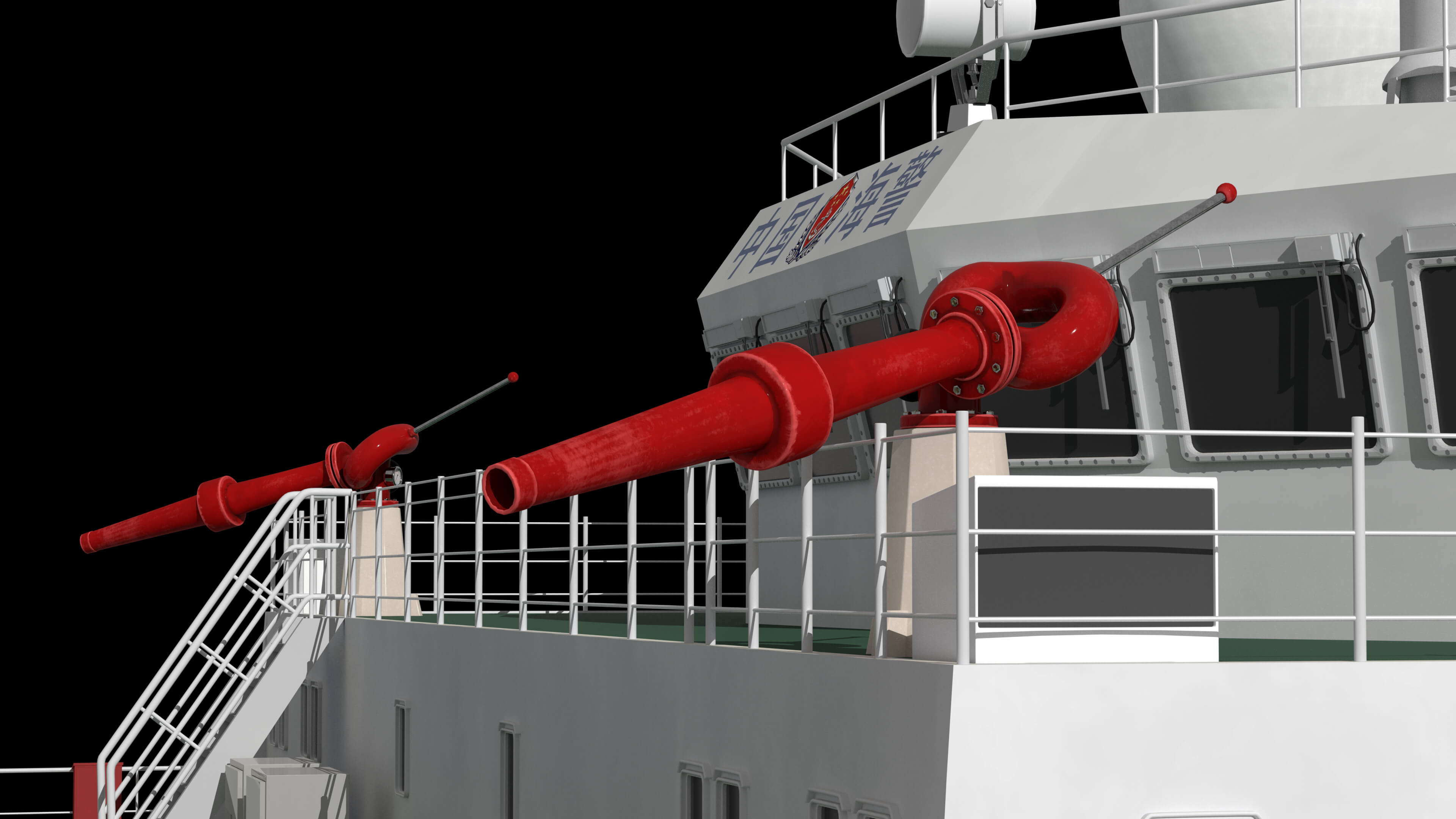 China Coast Guard Vessel 3306 &ndash Maritime Law Enforceme 3D Model