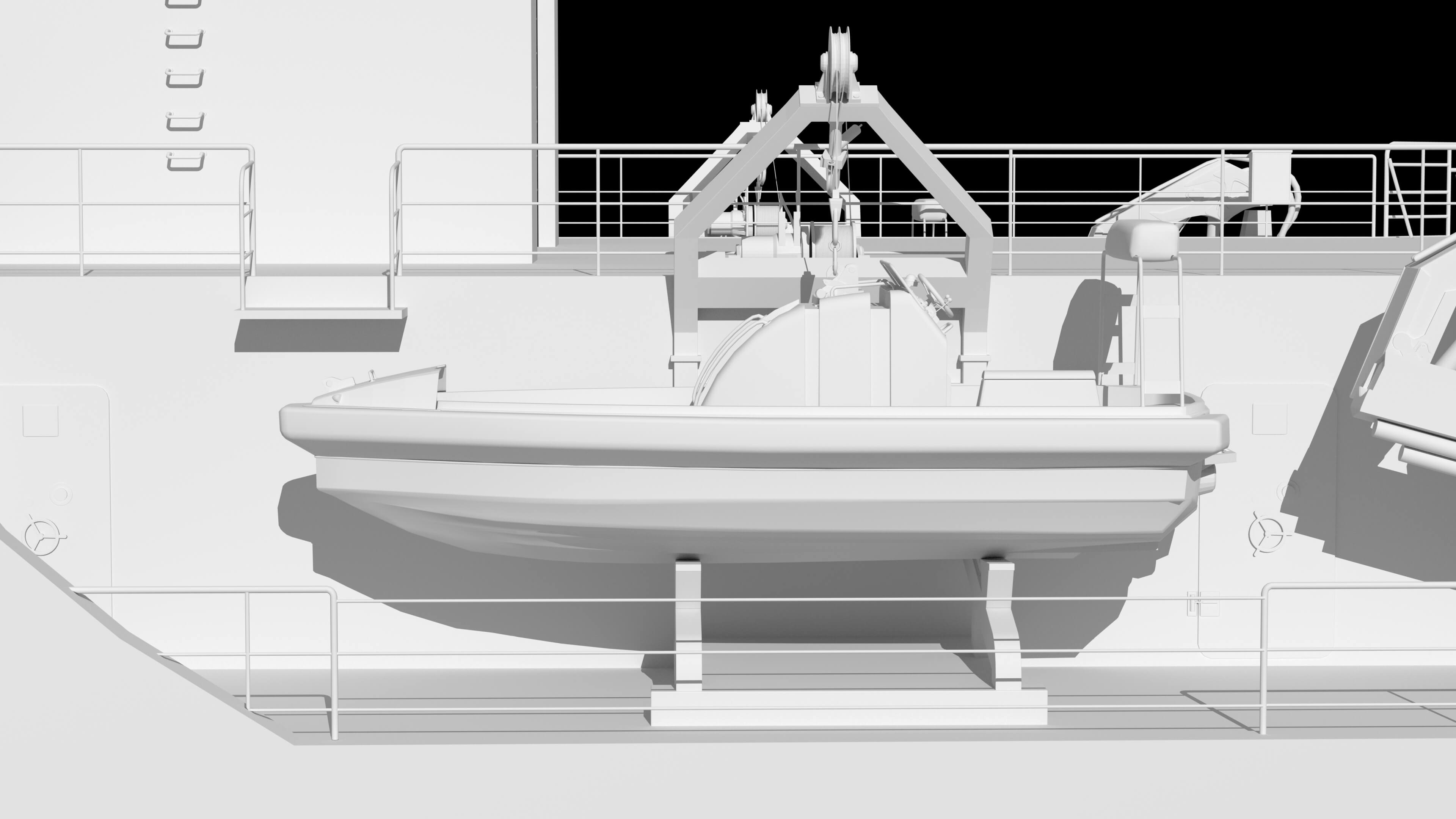 China Coast Guard Vessel 3306 &ndash Maritime Law Enforceme 3D Model