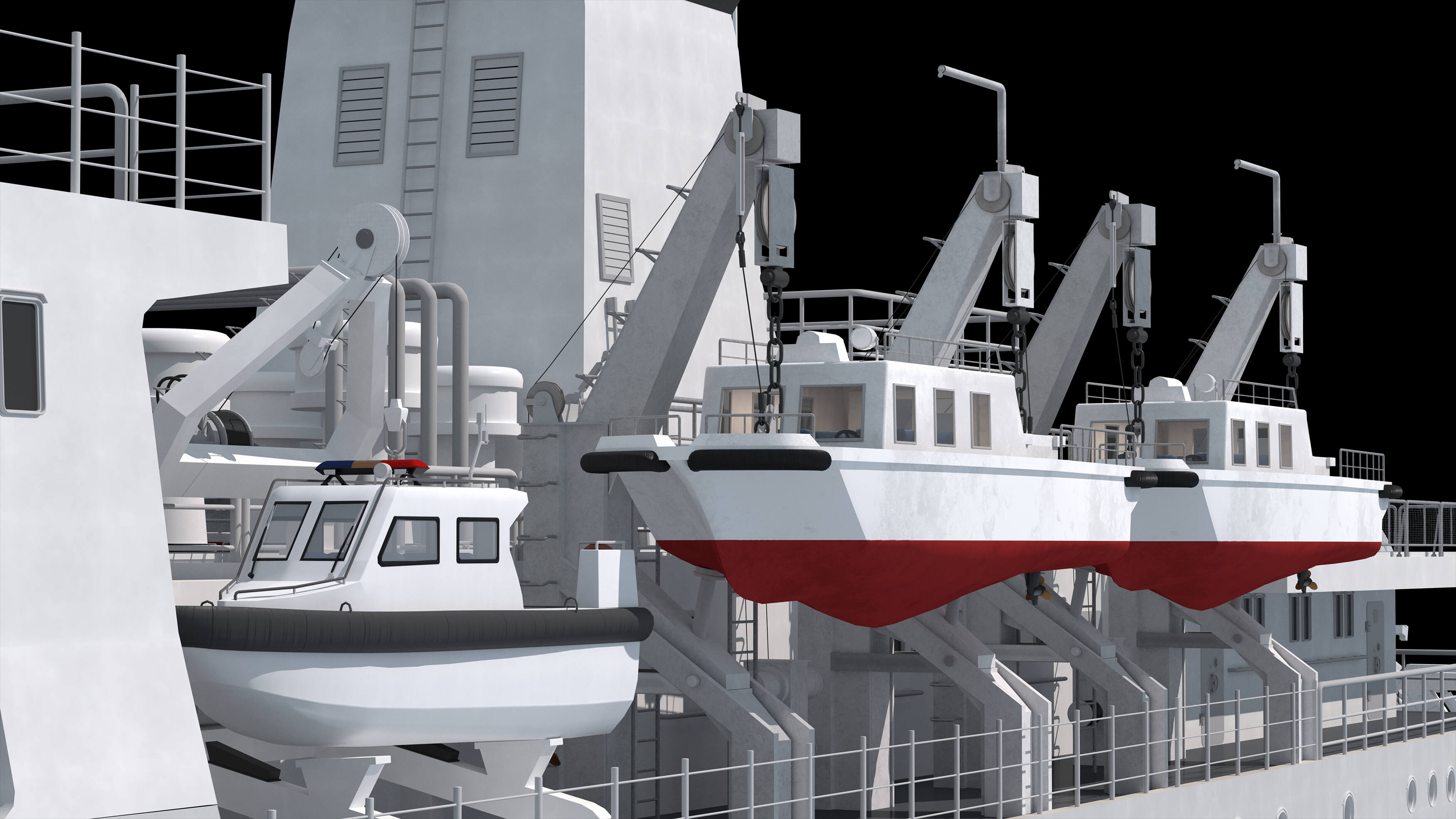Chinese 872 Zhu Kezhen Type 636A Oceanographic Survey Vessel 3D Model