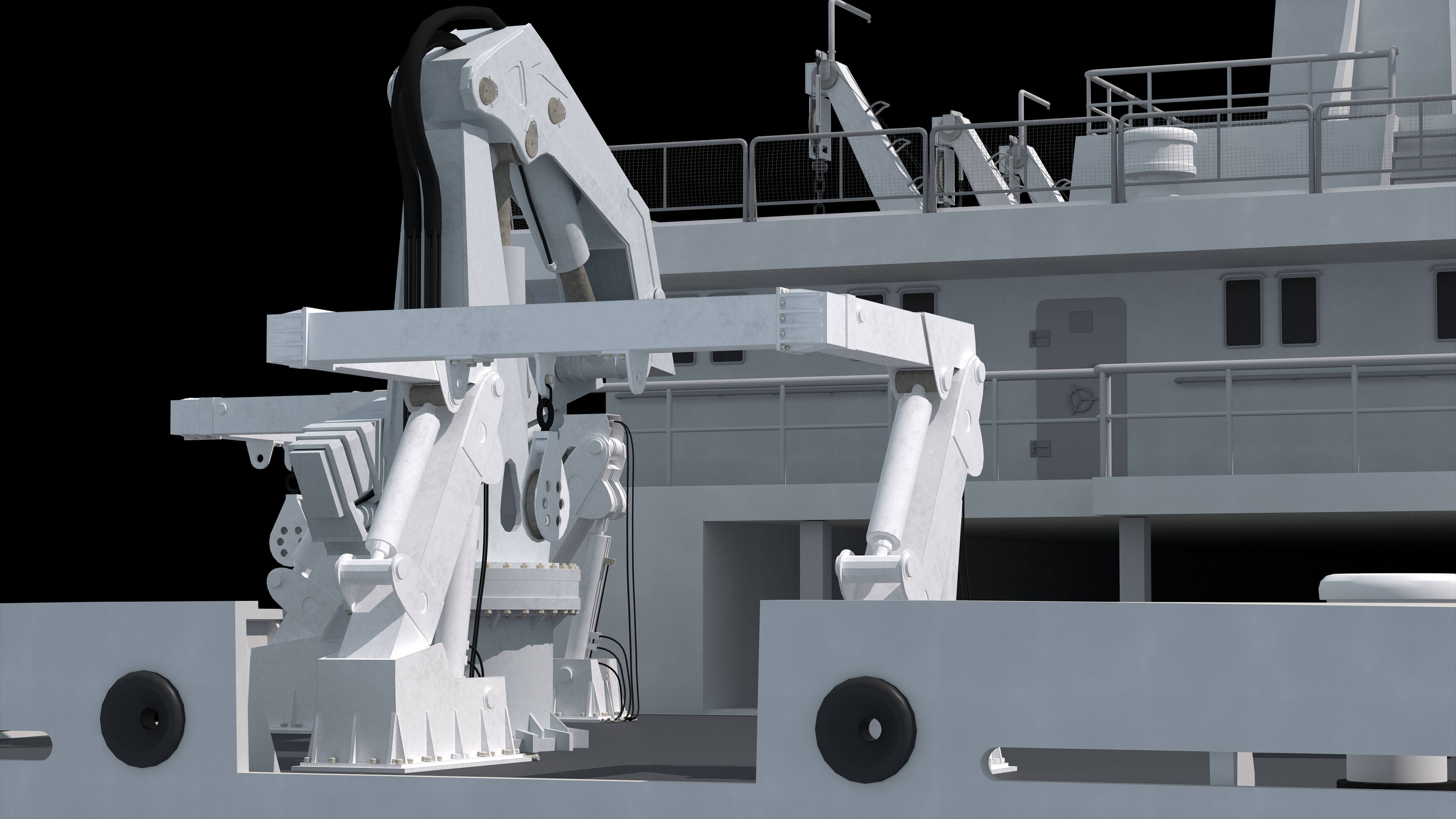 Chinese 872 Zhu Kezhen Type 636A Oceanographic Survey Vessel 3D Model