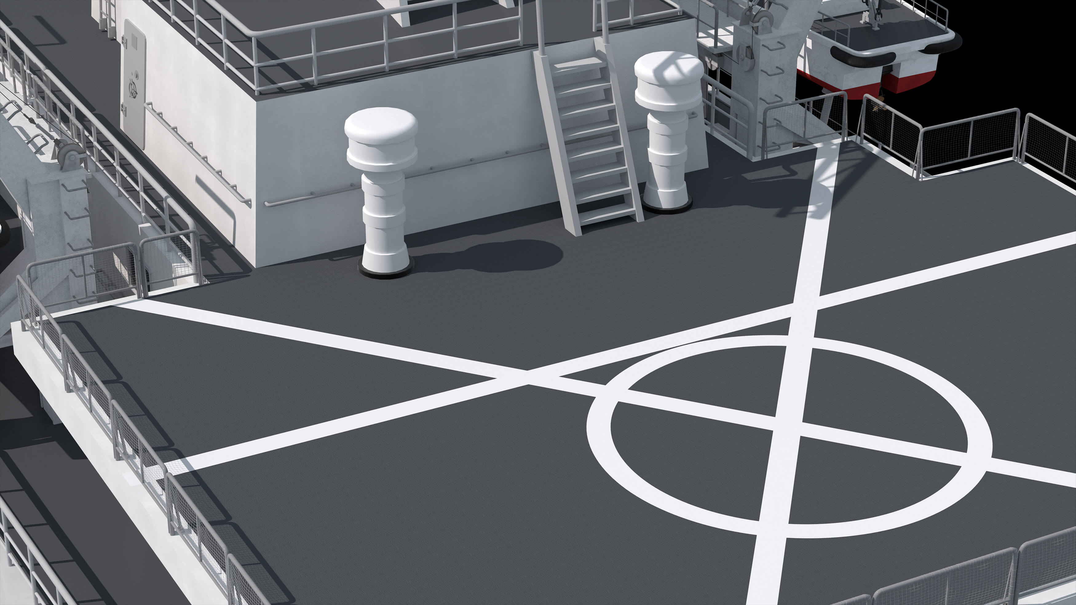 Chinese 872 Zhu Kezhen Type 636A Oceanographic Survey Vessel 3D Model