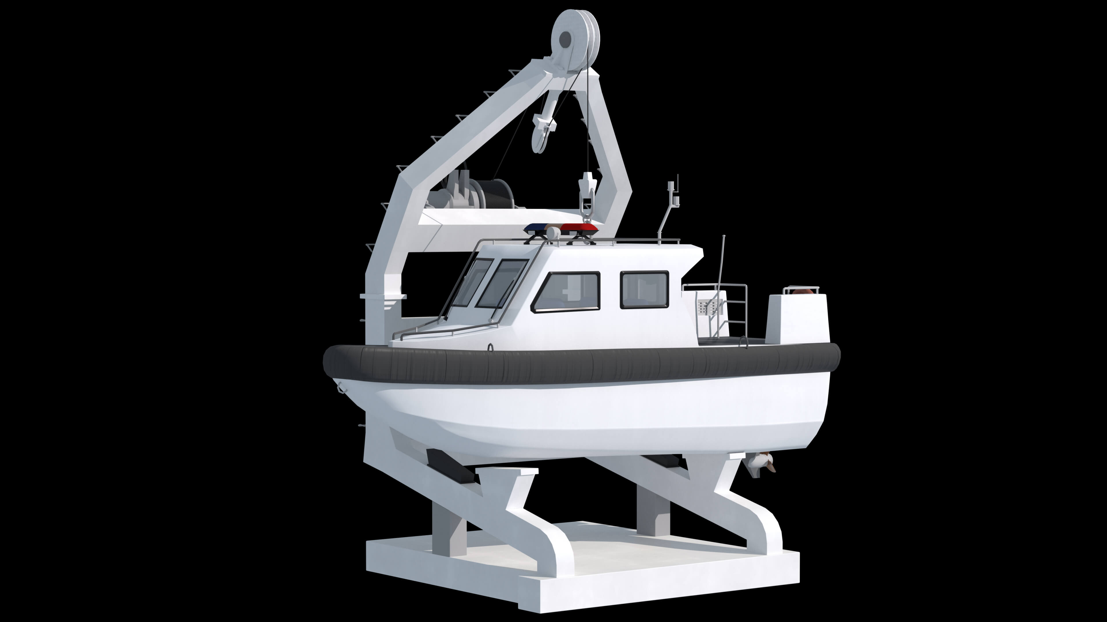 Chinese 872 Zhu Kezhen Type 636A Oceanographic Survey Vessel 3D Model