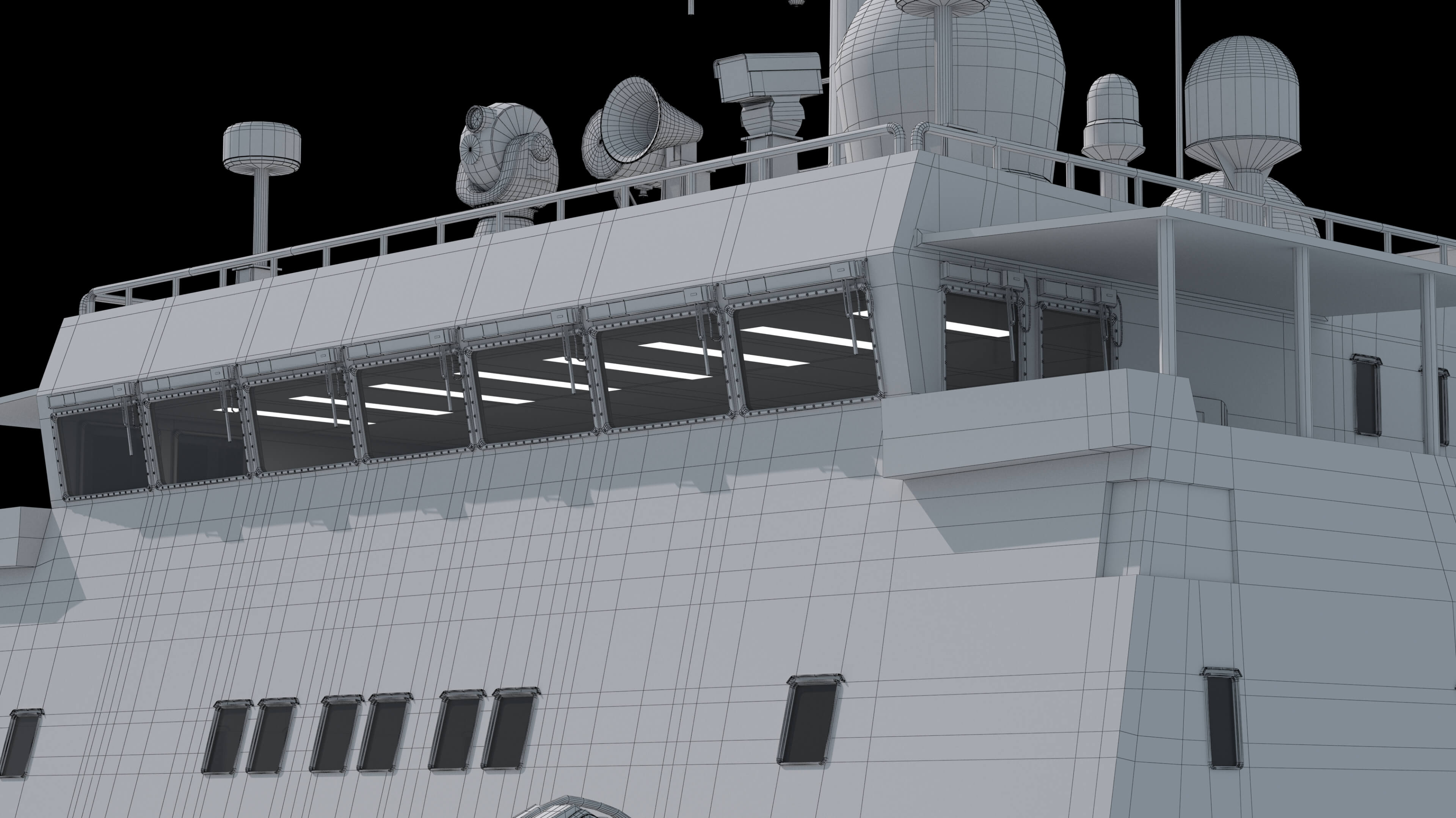 Chinese 872 Zhu Kezhen Type 636A Oceanographic Survey Vessel 3D Model