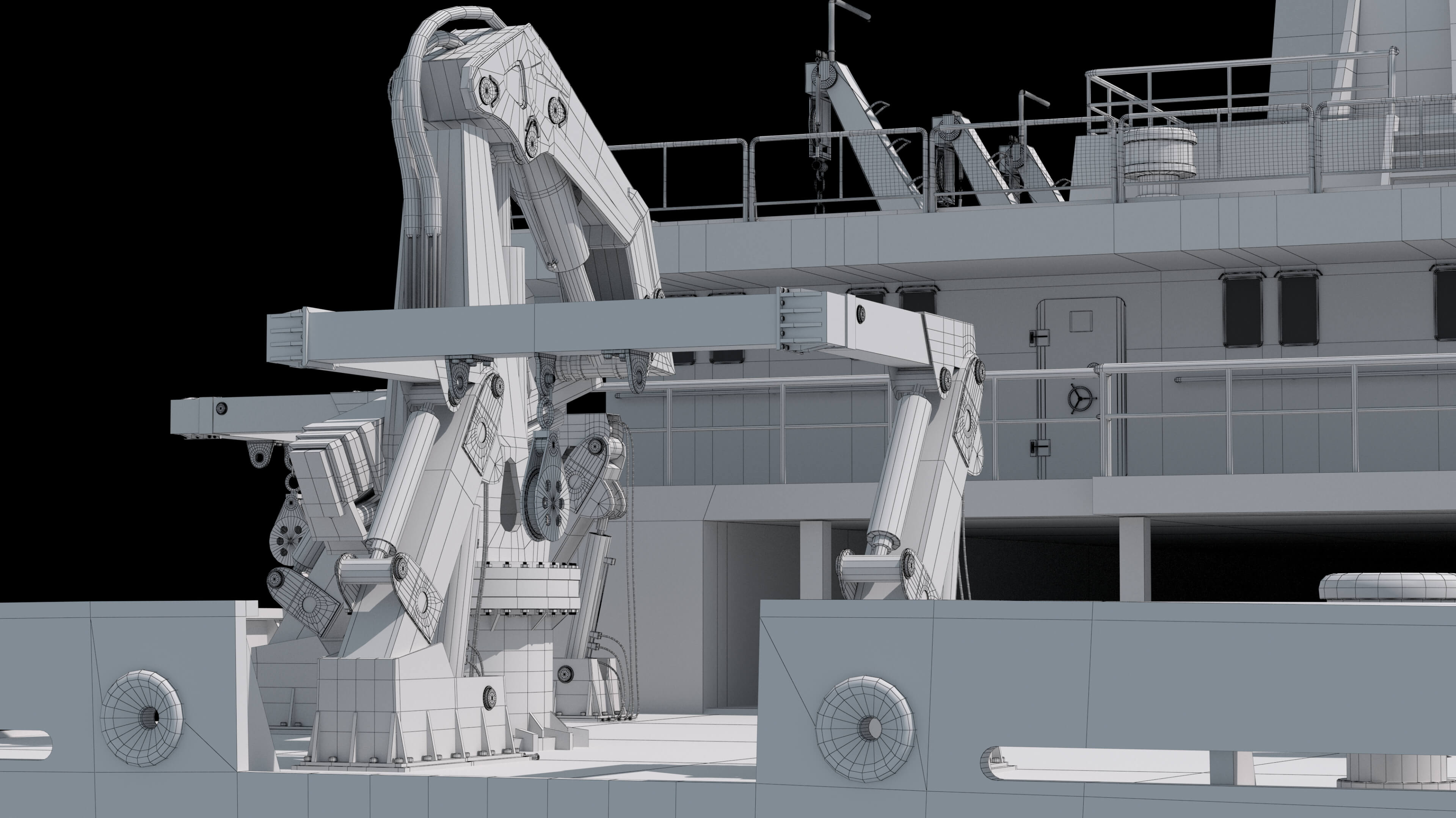 Chinese 872 Zhu Kezhen Type 636A Oceanographic Survey Vessel 3D Model