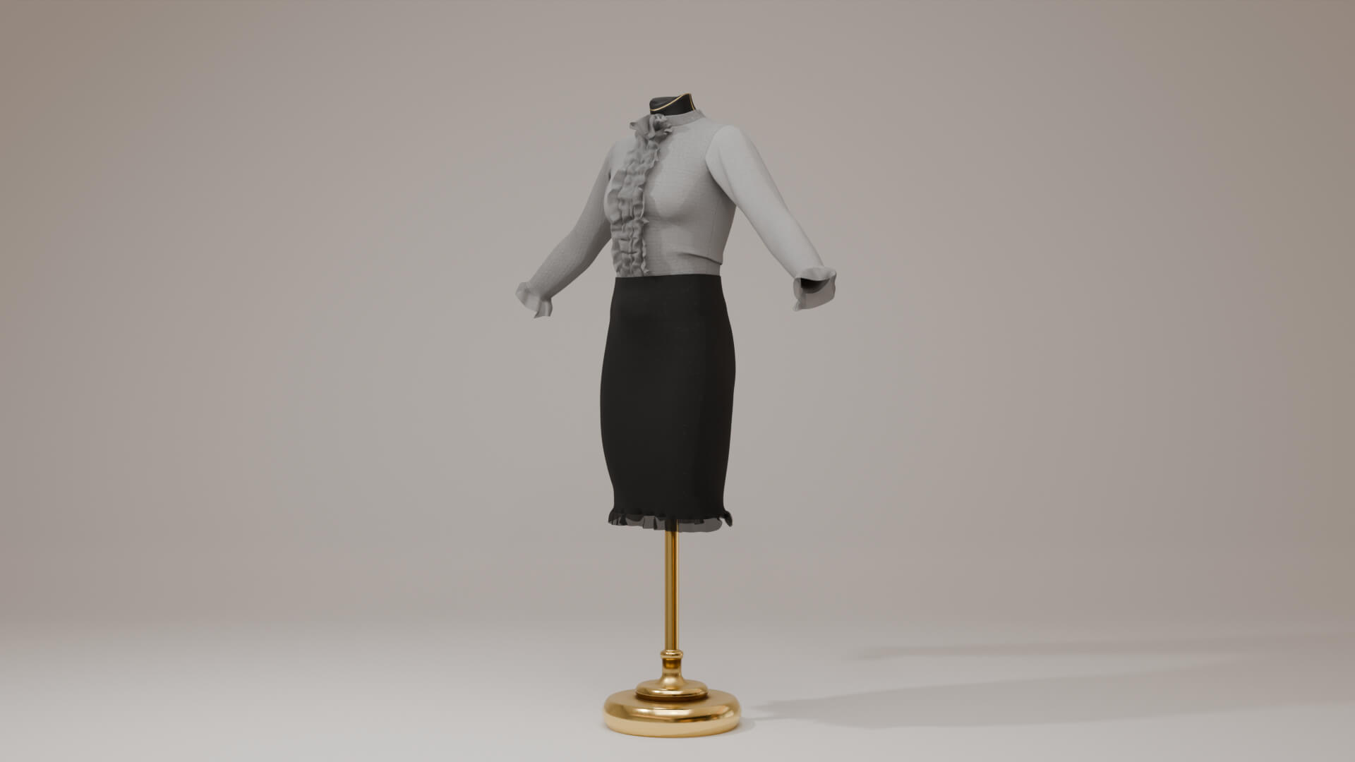 60s Teacher Outfit for Genesis 8 Female / Genesis 9 Daz Content