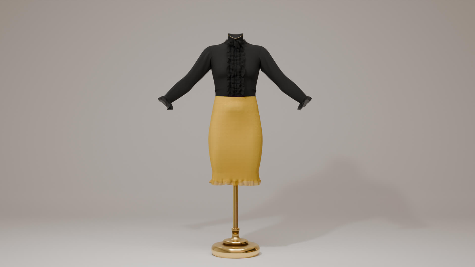 60s Teacher Outfit for Genesis 8 Female / Genesis 9 Daz Content