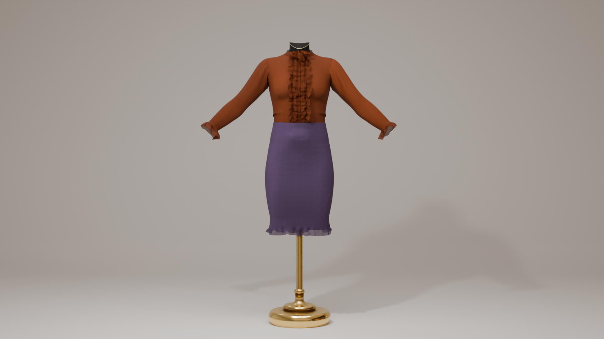 60s Teacher Outfit for Genesis 8 Female / Genesis 9 Daz Content