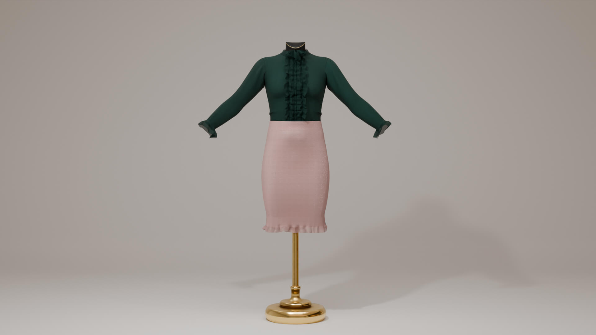 60s Teacher Outfit for Genesis 8 Female / Genesis 9 Daz Content