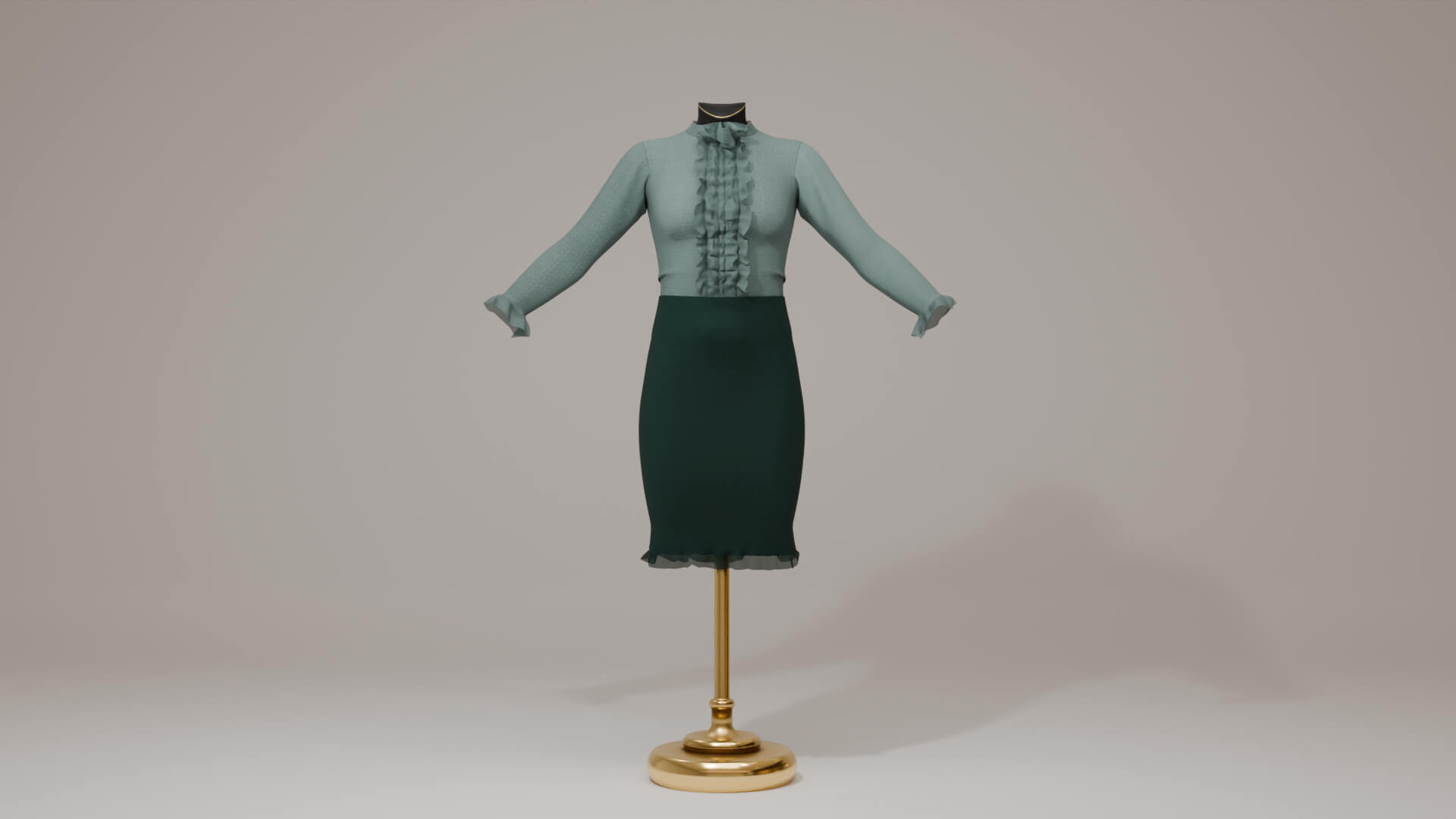 60s Teacher Outfit for Genesis 8 Female / Genesis 9 Daz Content