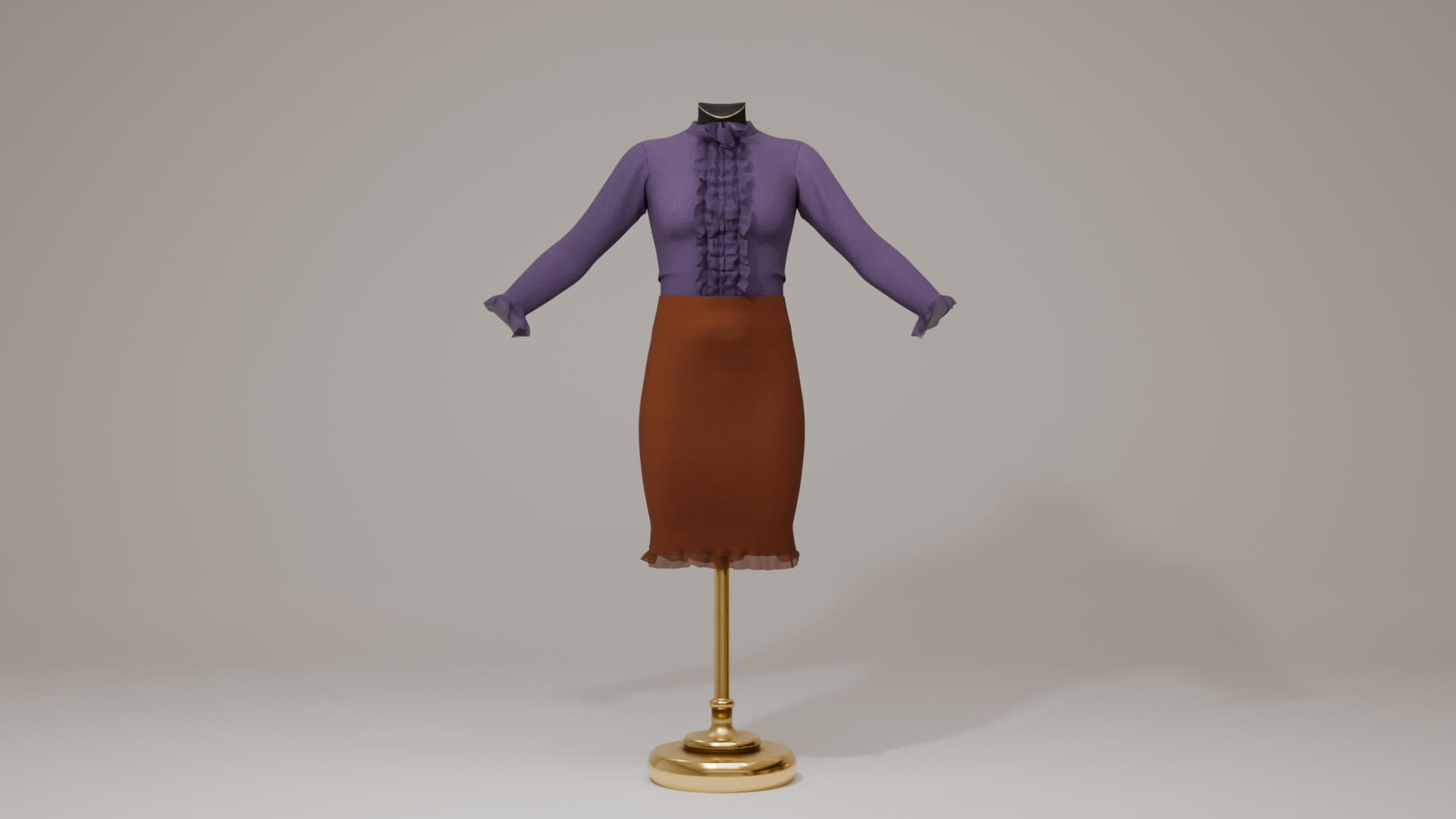 60s Teacher Outfit for Genesis 8 Female / Genesis 9 Daz Content