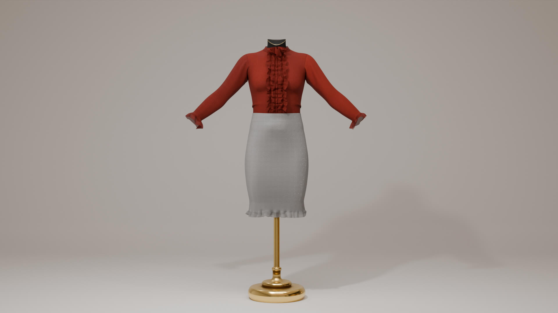60s Teacher Outfit for Genesis 8 Female / Genesis 9 Daz Content