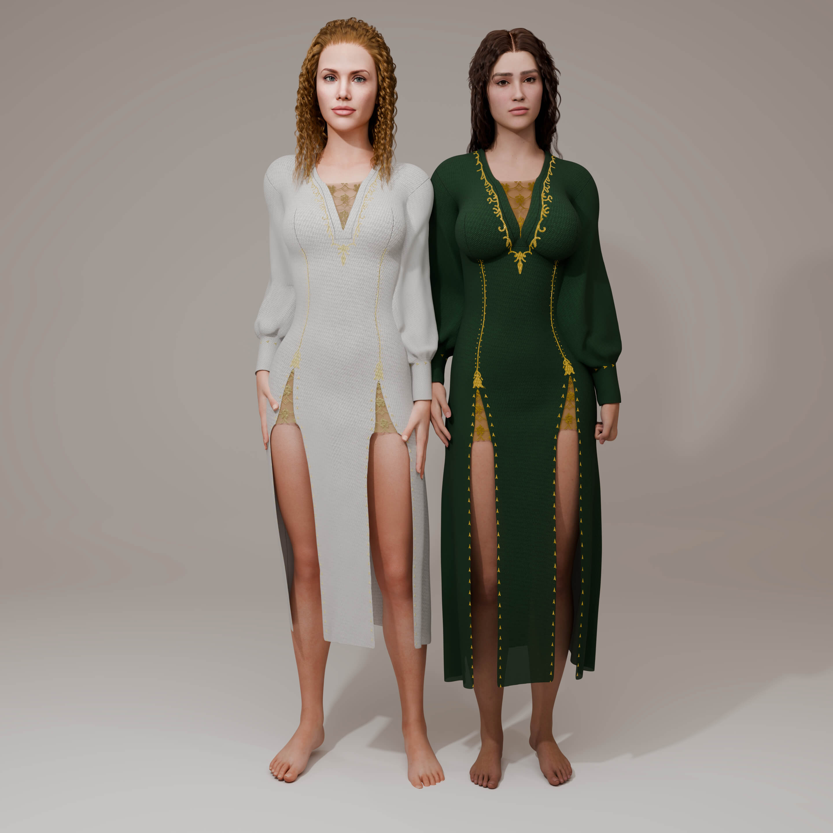 Barroca Outfit for Genesis 8 Female / Genesis 9 Daz Content