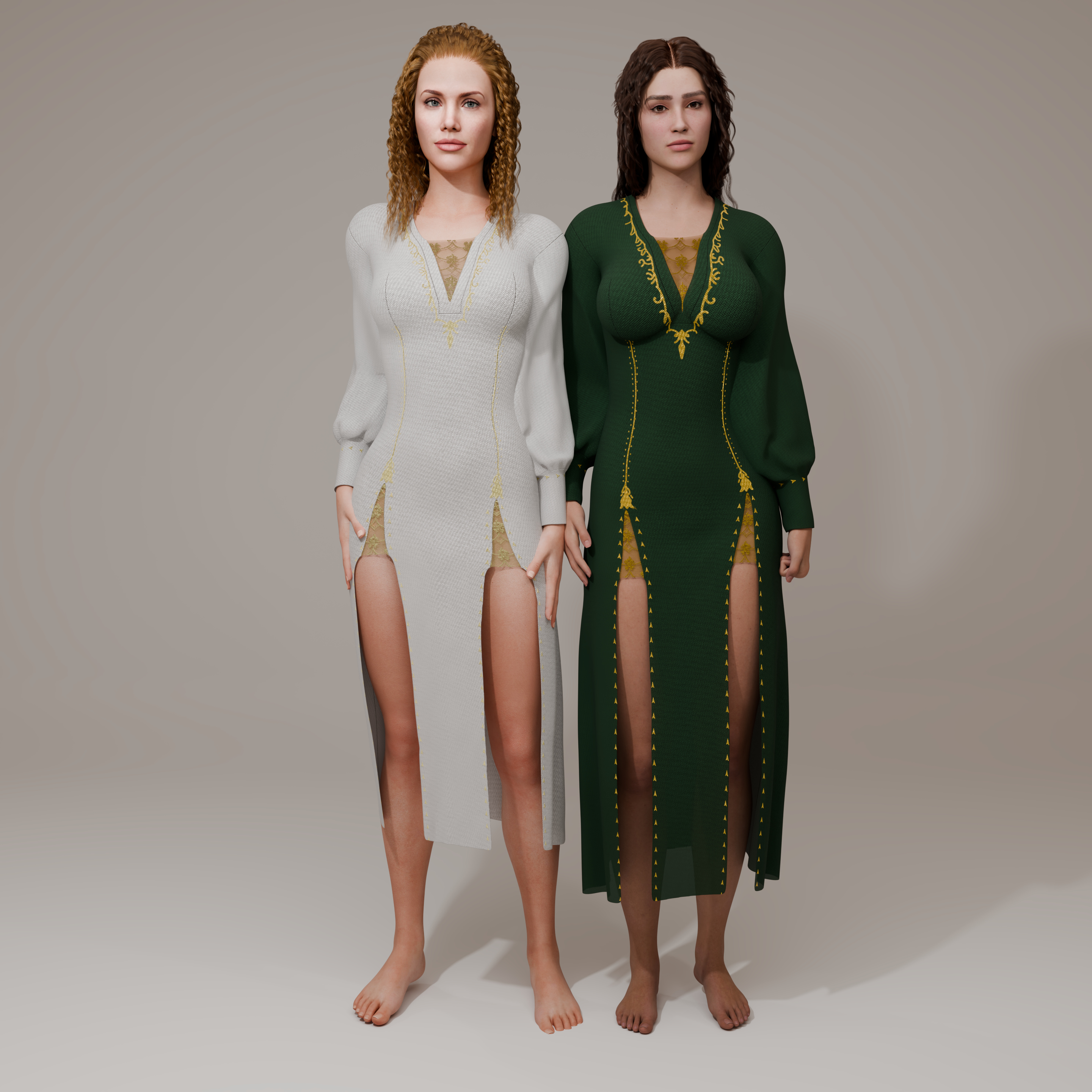 Barroca Outfit for Genesis 8 Female / Genesis 9 Daz Content