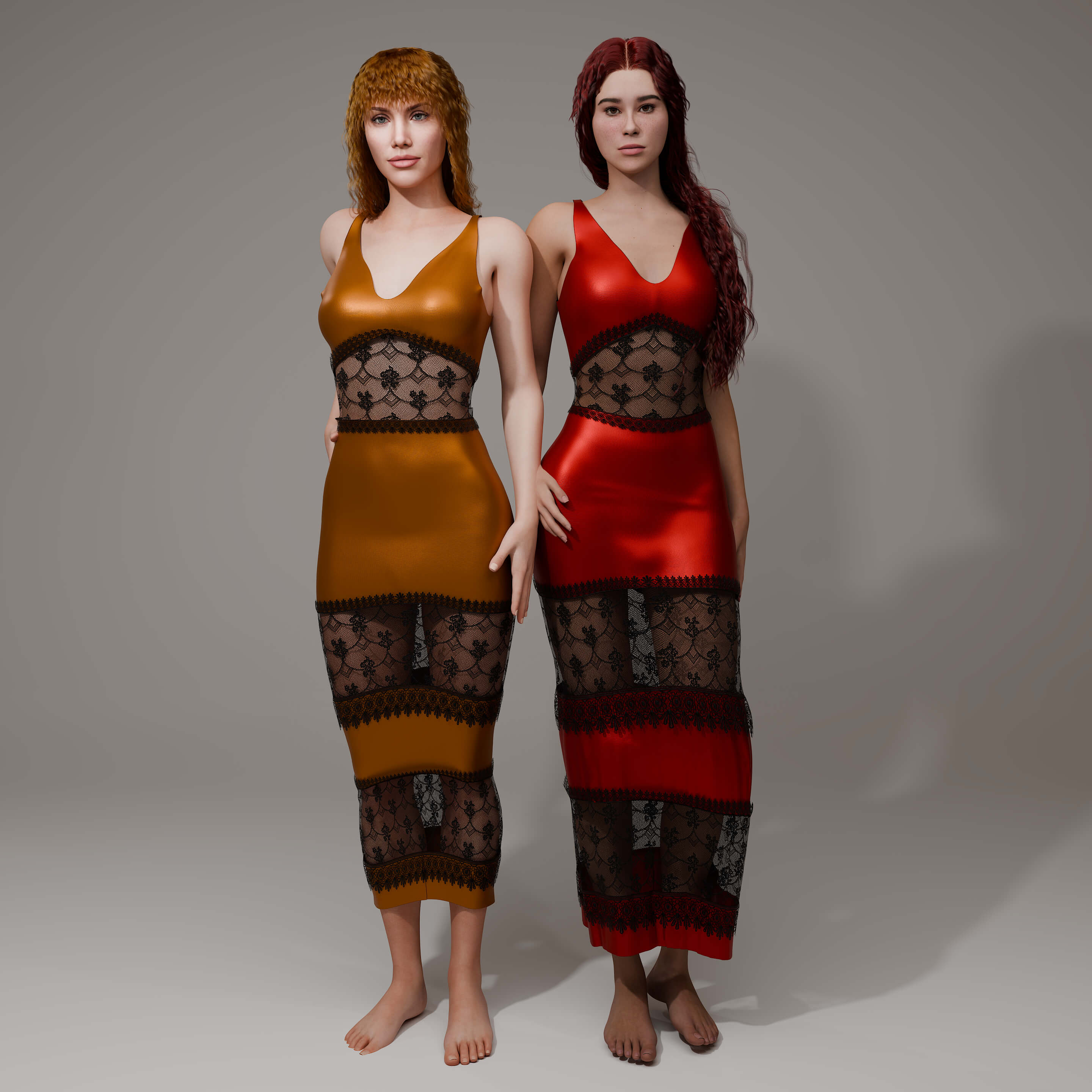 Fatim Dress for Genesis 8 Female / Genesis 9 Daz Content
