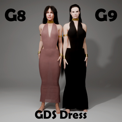 GDS Dress for Genesis 8 Female / Genesis 9
