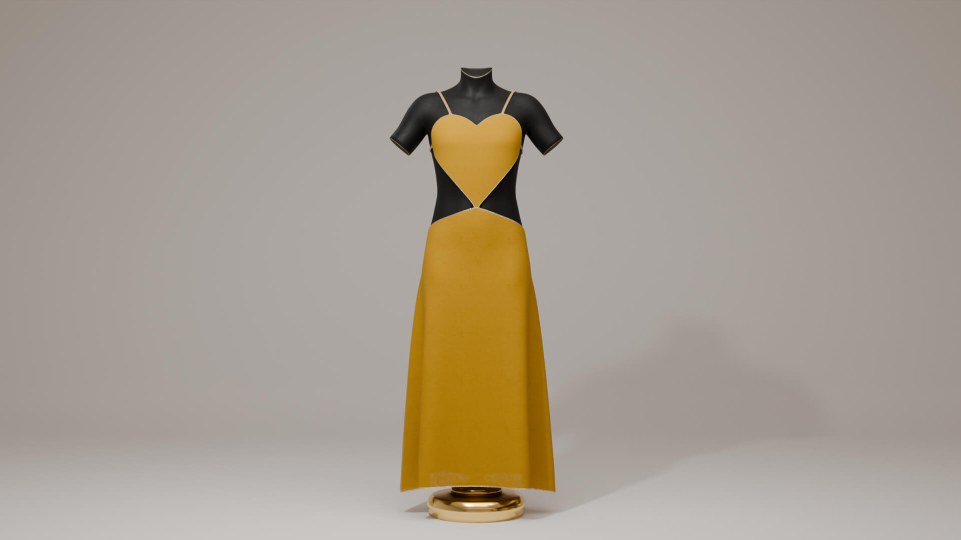 Heartshape Dress for Genesis 8 Female / Genesis 9 Daz Content