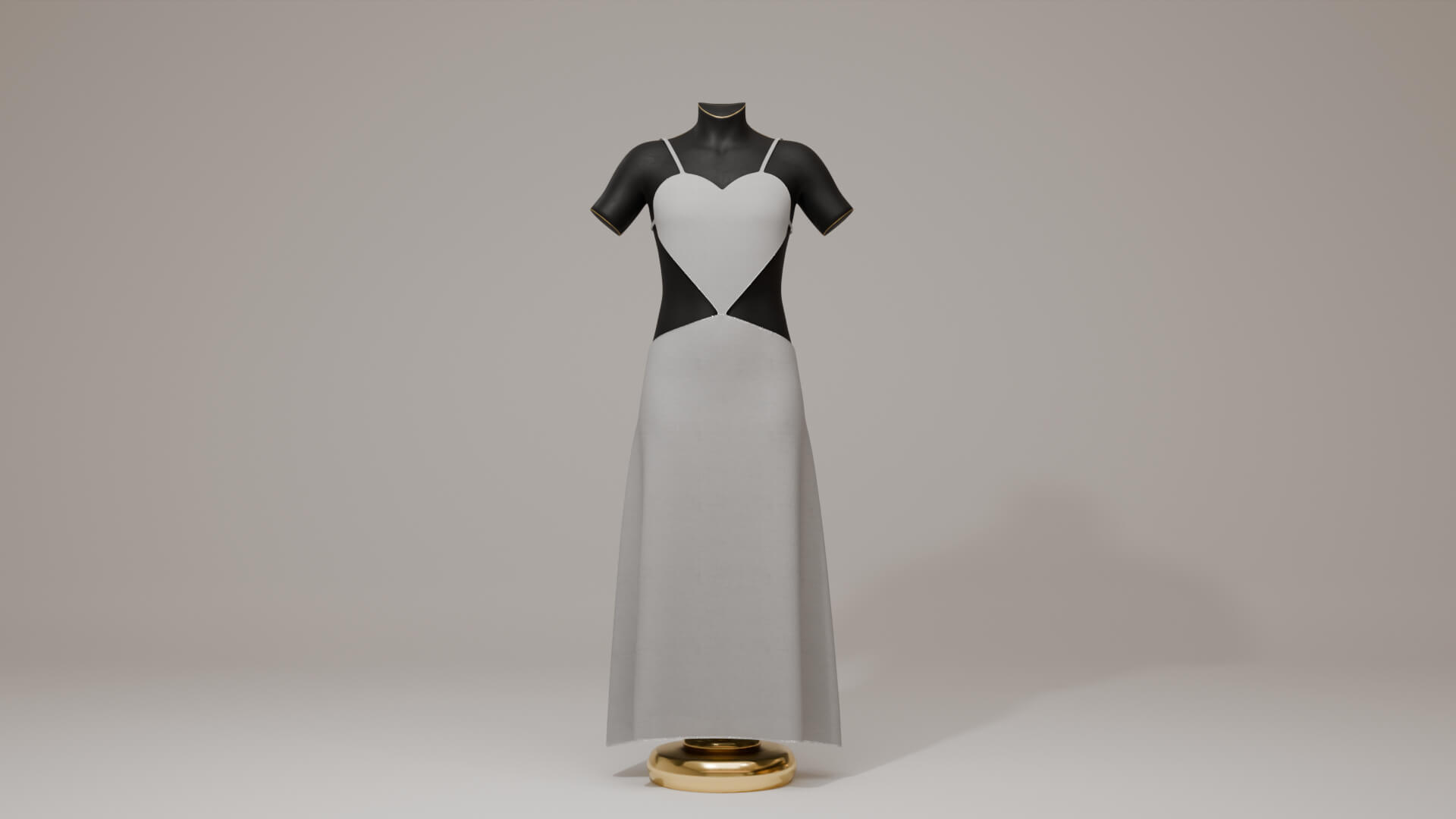Heartshape Dress for Genesis 8 Female / Genesis 9 Daz Content