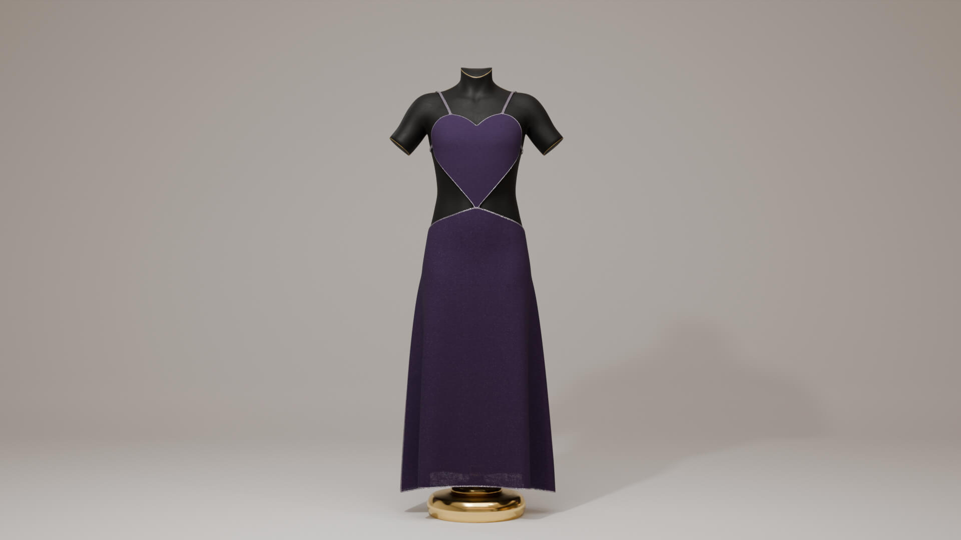 Heartshape Dress for Genesis 8 Female / Genesis 9 Daz Content