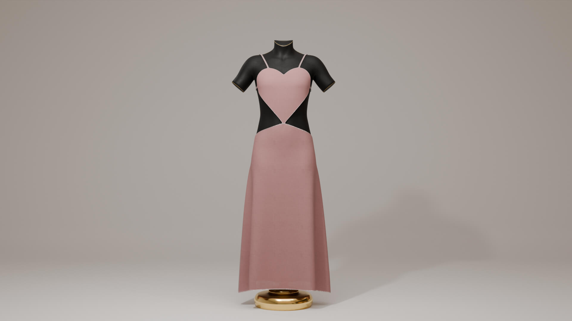 Heartshape Dress for Genesis 8 Female / Genesis 9 Daz Content