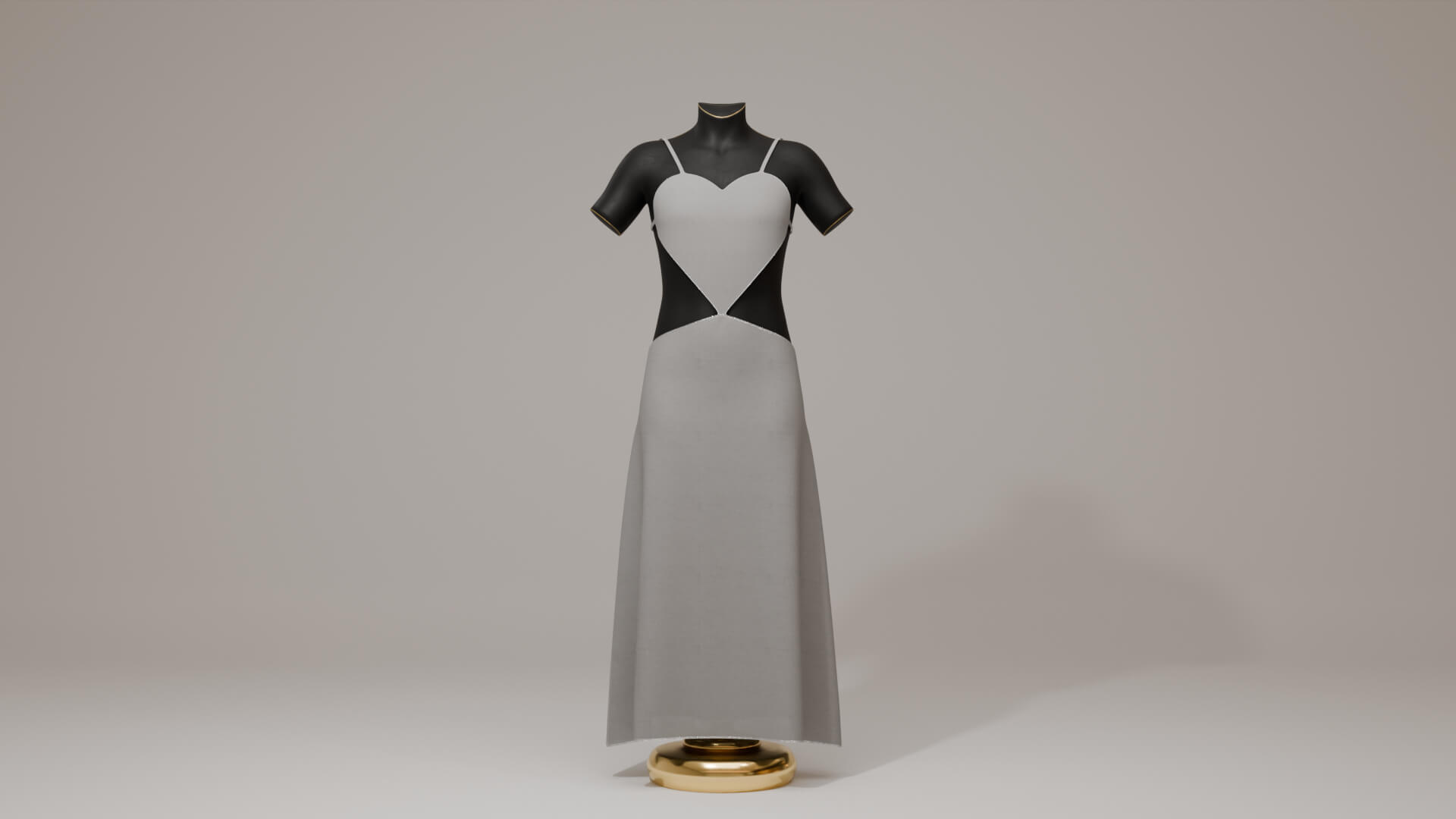 Heartshape Dress for Genesis 8 Female / Genesis 9 Daz Content