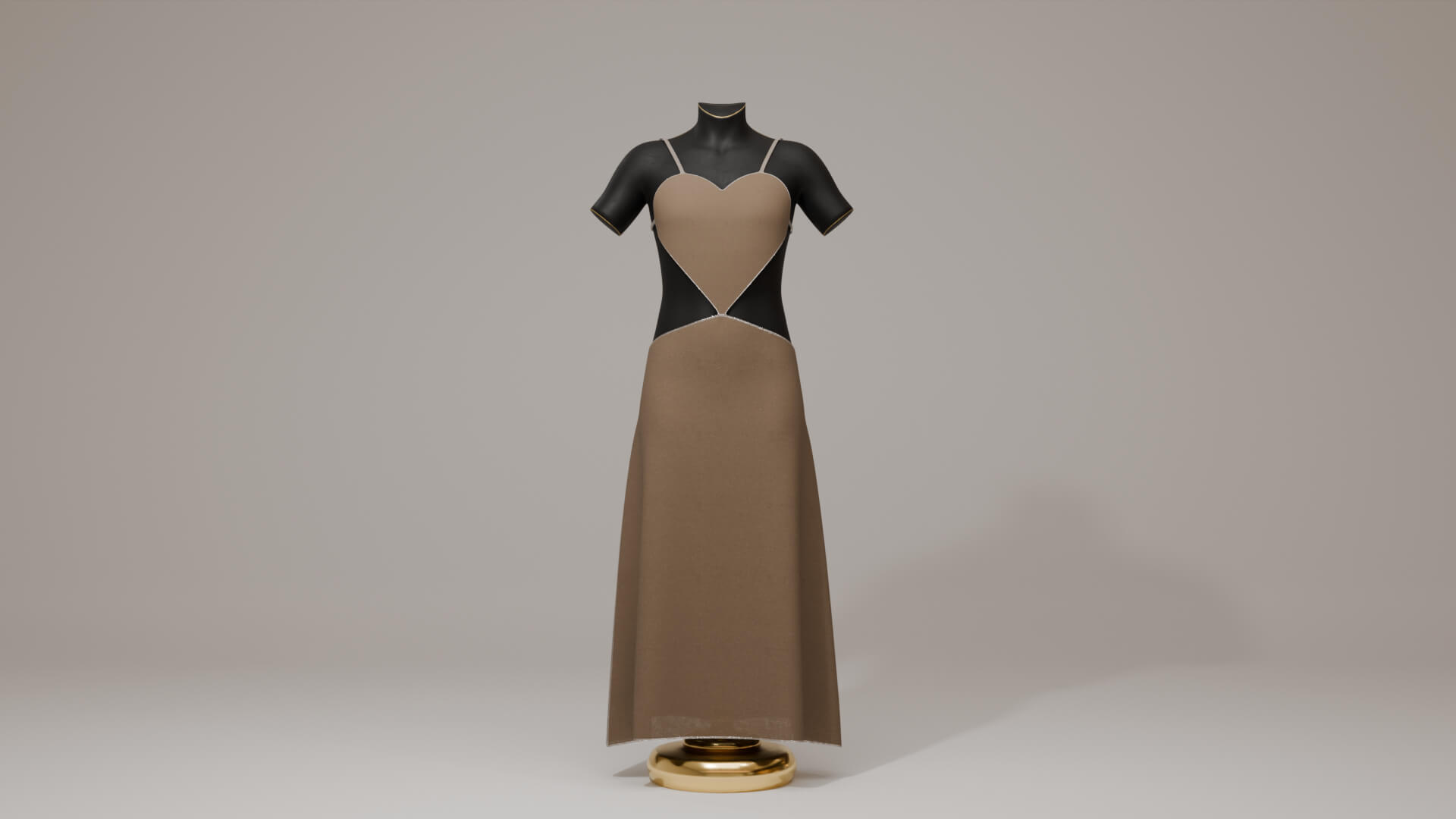 Heartshape Dress for Genesis 8 Female / Genesis 9 Daz Content