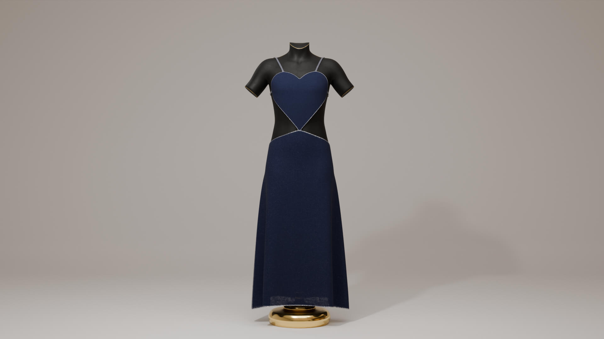 Heartshape Dress for Genesis 8 Female / Genesis 9 Daz Content