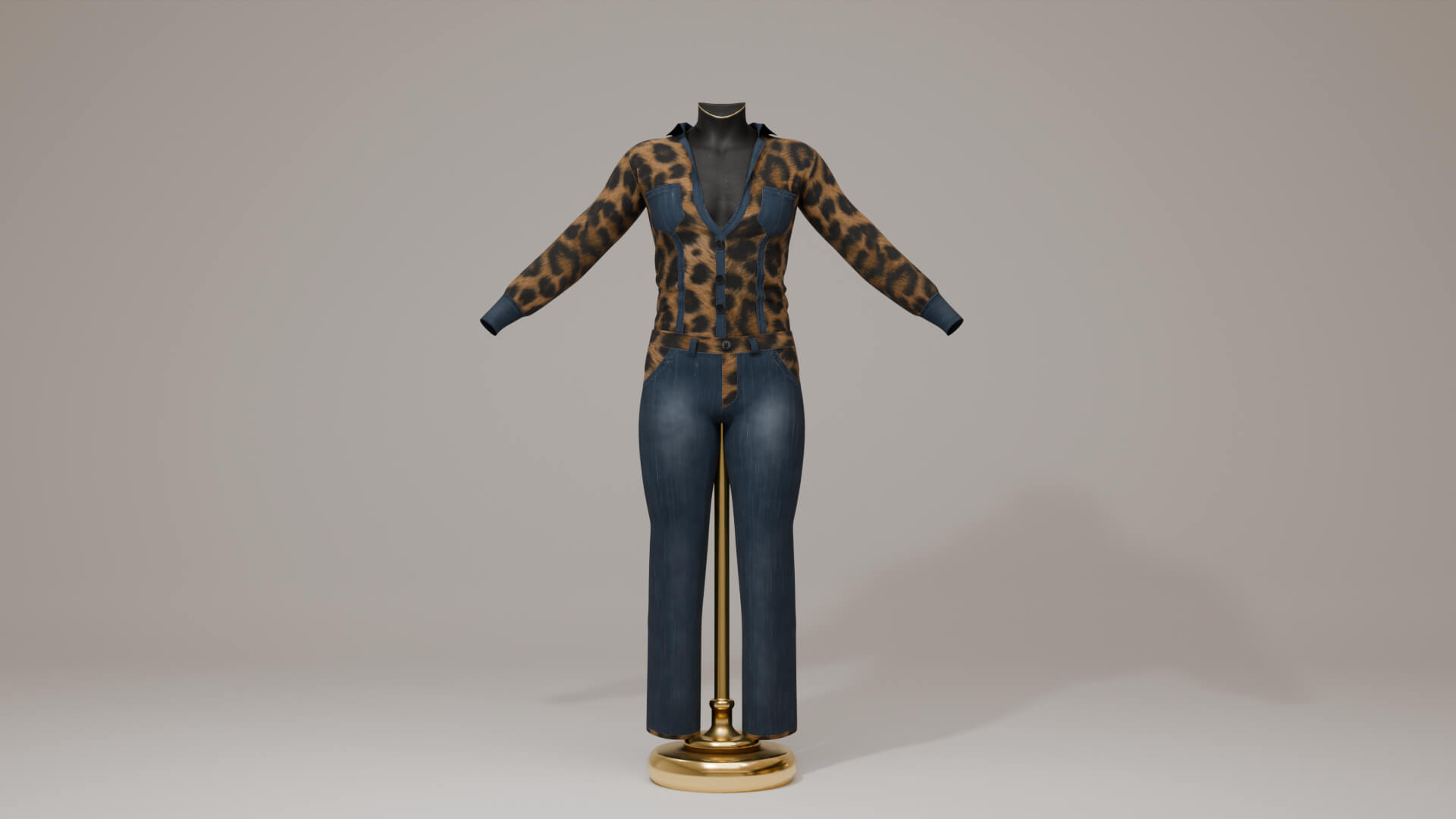 Lepperd Jeans Outfit for Genesis 8 Female / Genesis 9 Daz Content