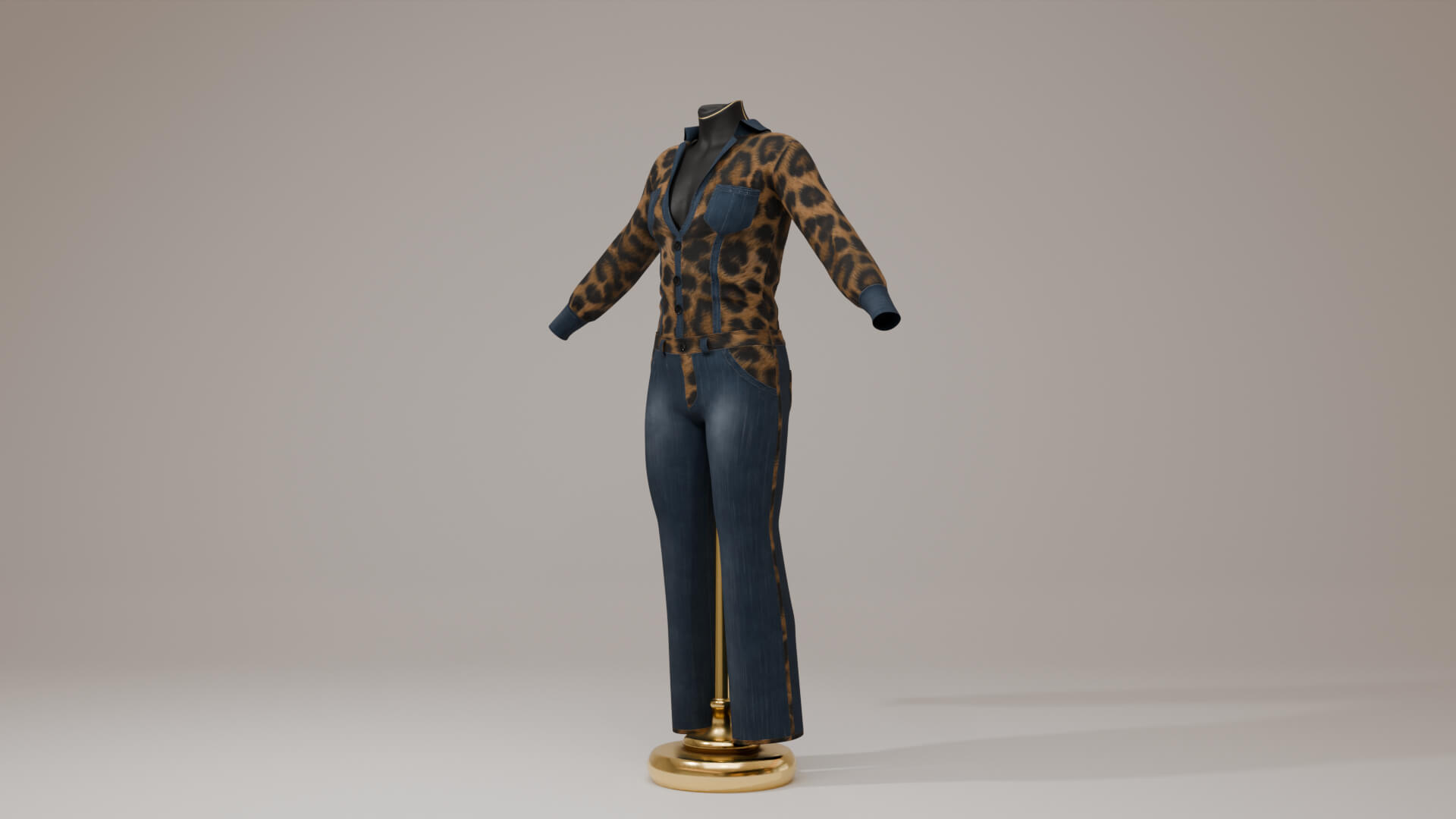 Lepperd Jeans Outfit for Genesis 8 Female / Genesis 9 Daz Content