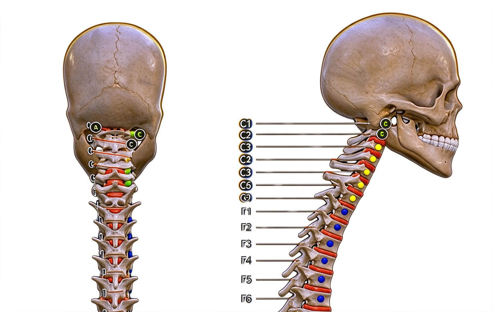 Human Head Facial Muscle Nerve Vessel Anatomy 3D Model 3D Model