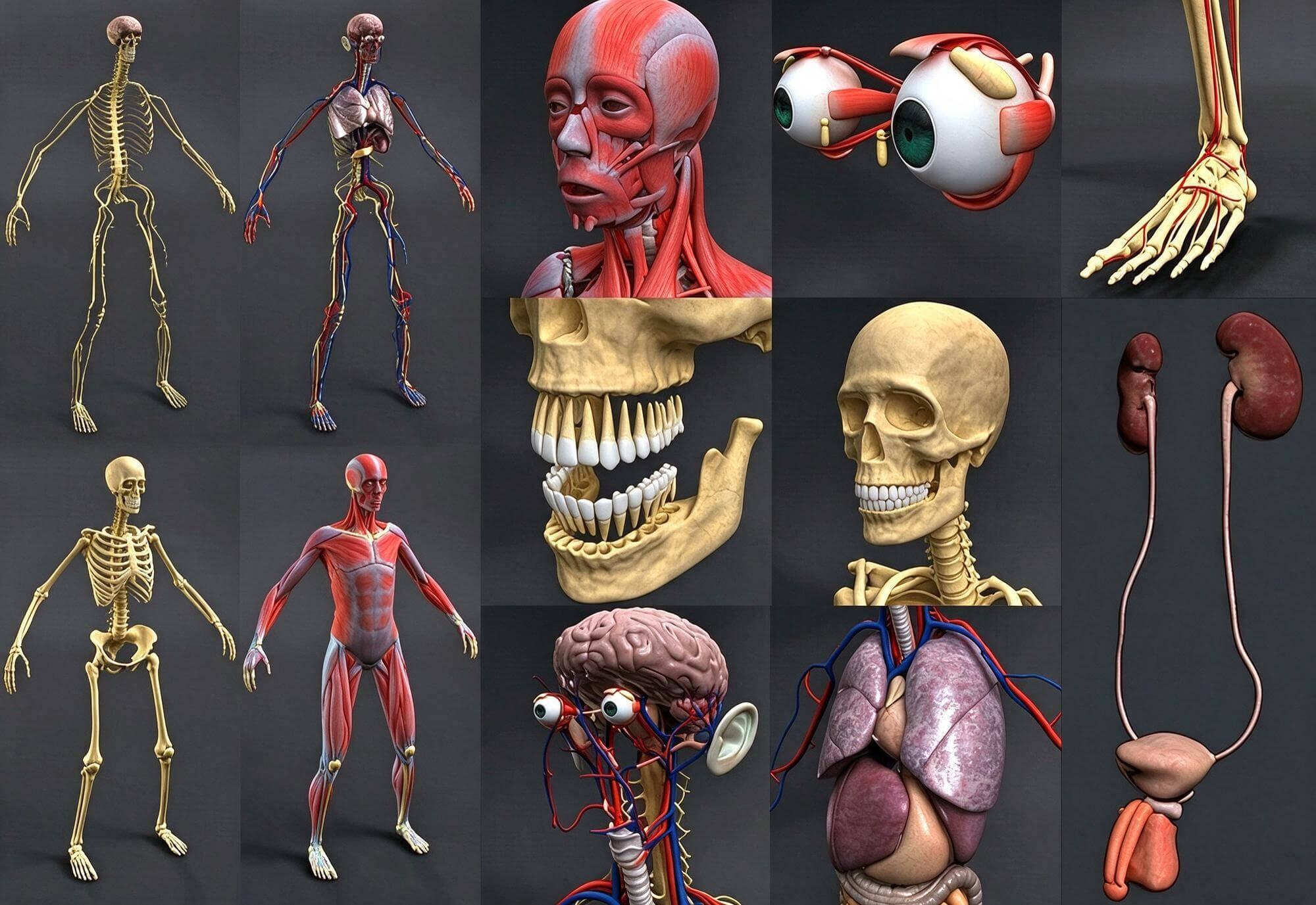 Human Male Anatomy 3D Model 3D Model