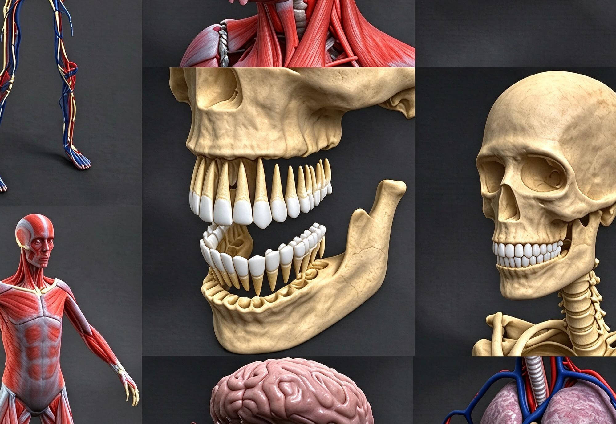 Human Male Anatomy 3D Model 3D Model