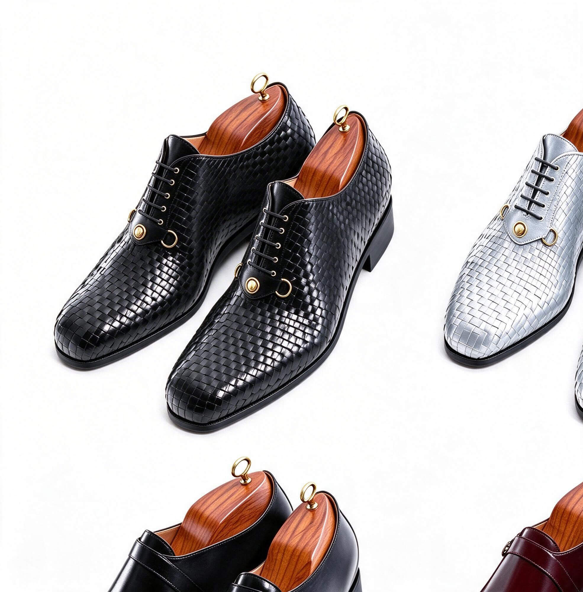 Luxury Men&rsquos Dress Leather Shoes Collection 3D Model P 3D Model