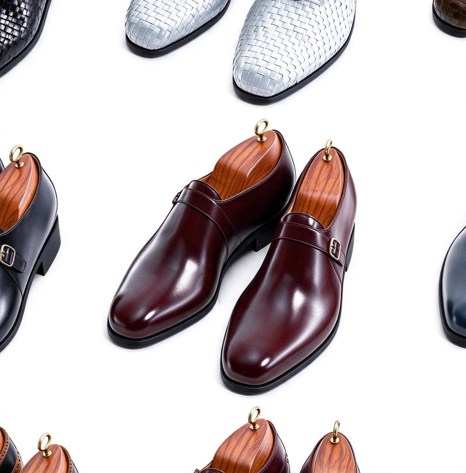 Luxury Men&rsquos Dress Leather Shoes Collection 3D Model P 3D Model