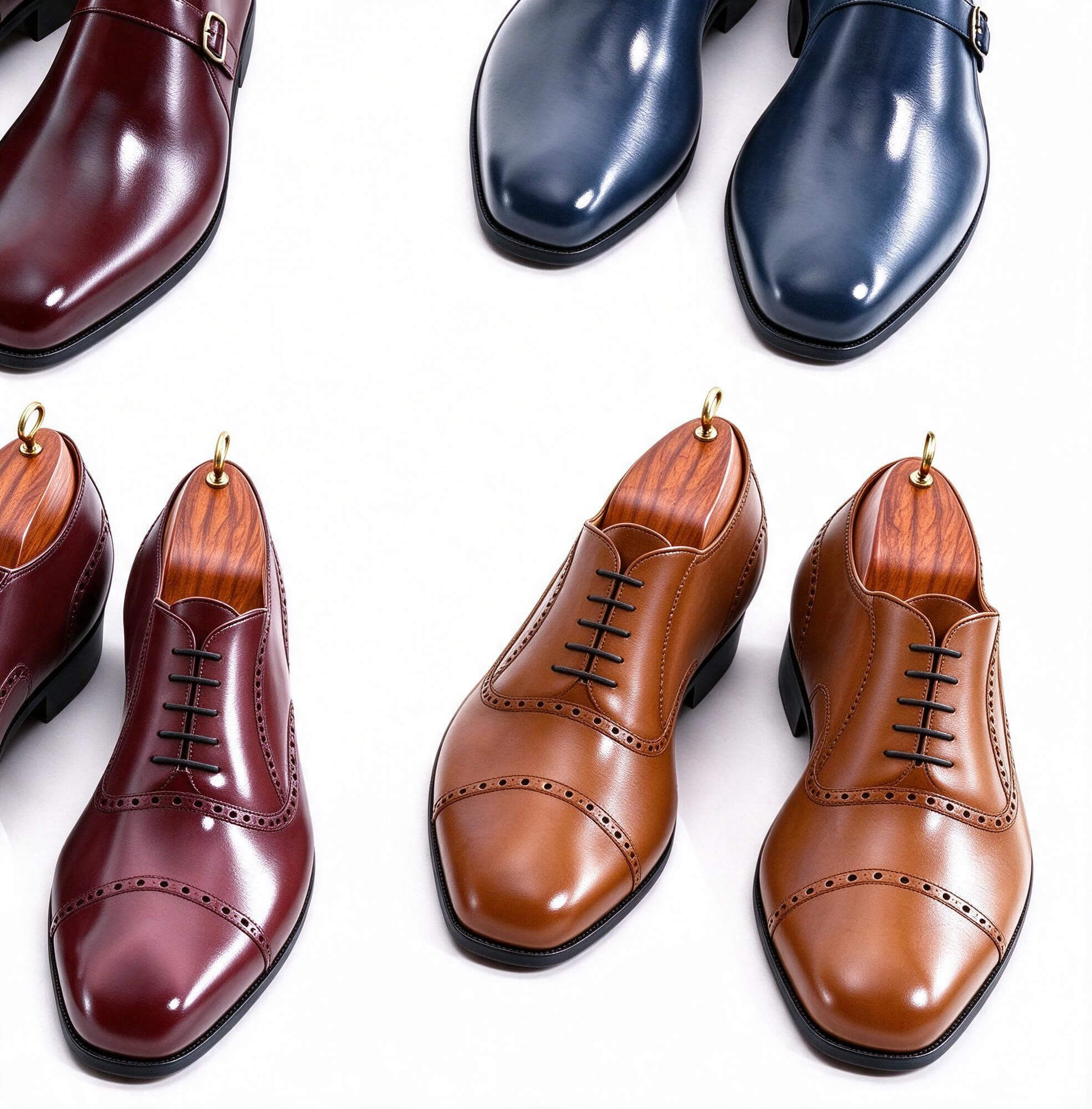 Luxury Men&rsquos Dress Leather Shoes Collection 3D Model P 3D Model