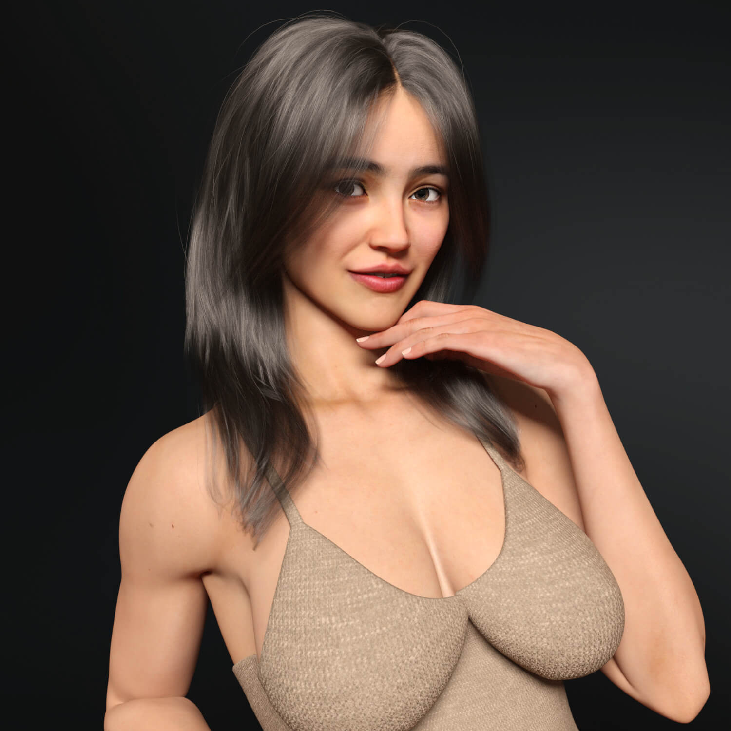 Giraly 3D Render, Digital Artwork by Raizel3D