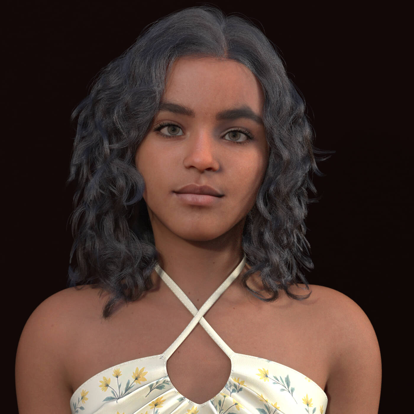 RS Carla - African Teen Genesis 9 Realistic Girl Daz Content
