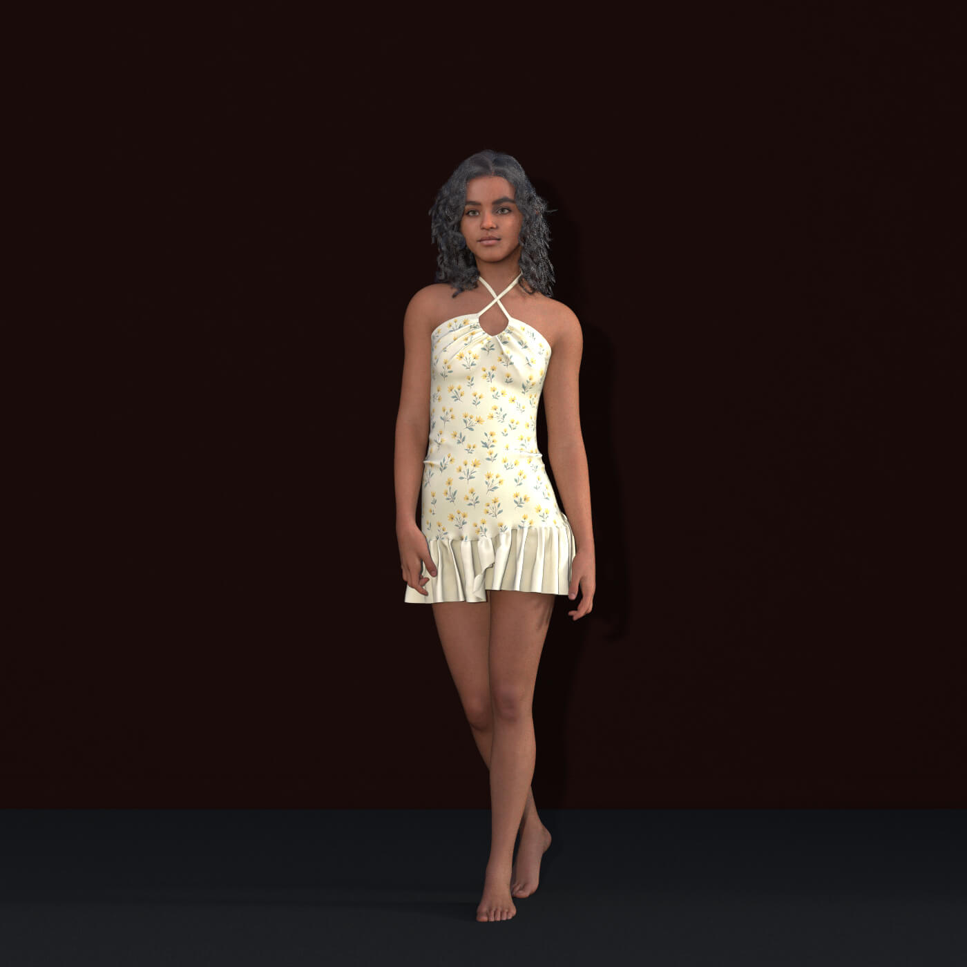 RS Carla - African Teen Genesis 9 Realistic Girl Daz Content