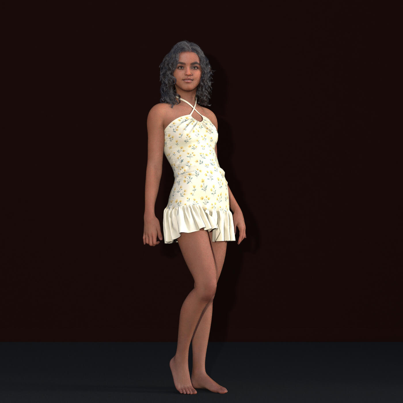 RS Carla - African Teen Genesis 9 Realistic Girl Daz Content