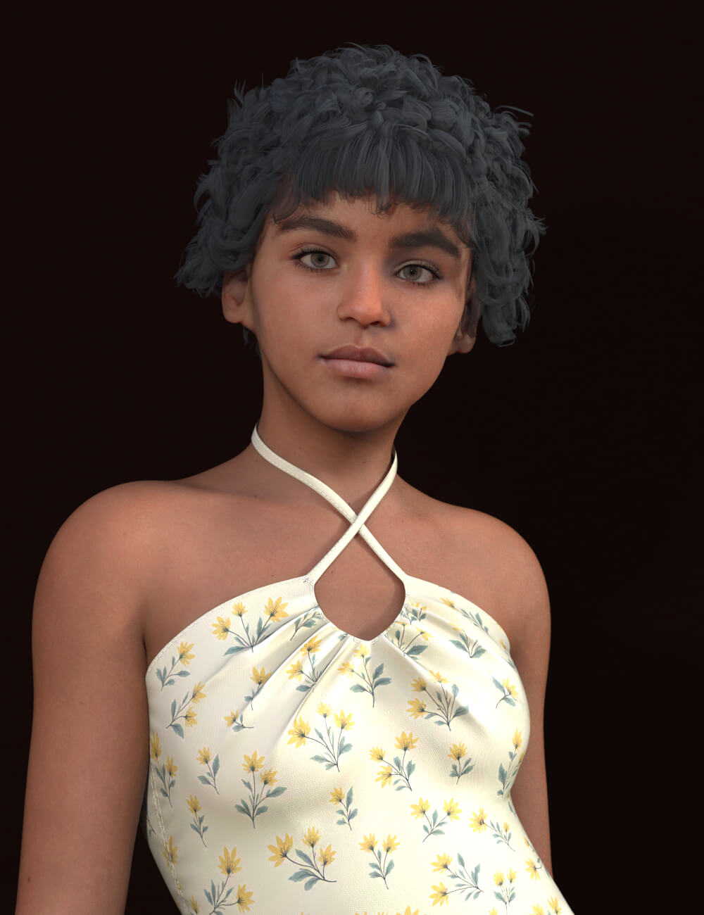 RS Carla - African Teen Genesis 9 Realistic Girl Daz Content