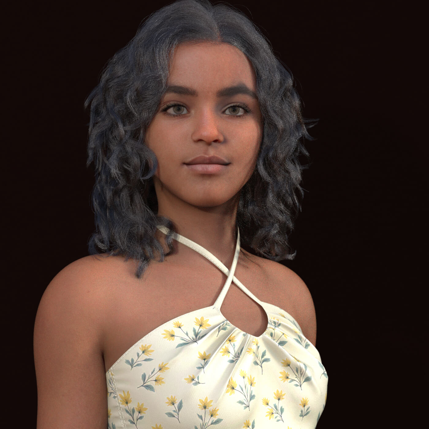 RS Carla - African Teen Genesis 9 Realistic Girl Daz Content