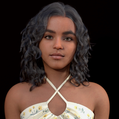 RS Carla - African Teen Genesis 9 Realistic Girl