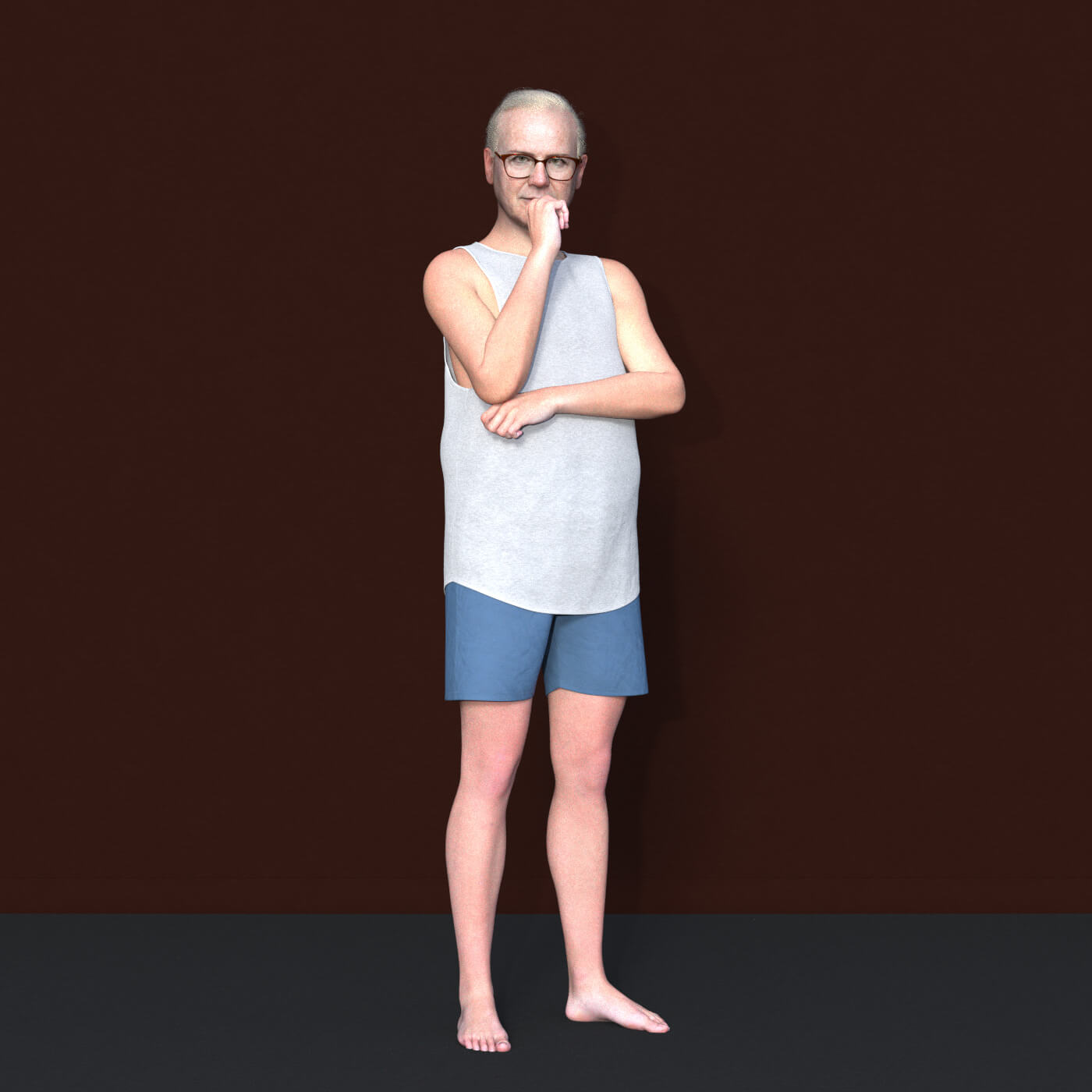 RS John - Old Age Genesis 9 Grandpa Realistic Male Daz Content