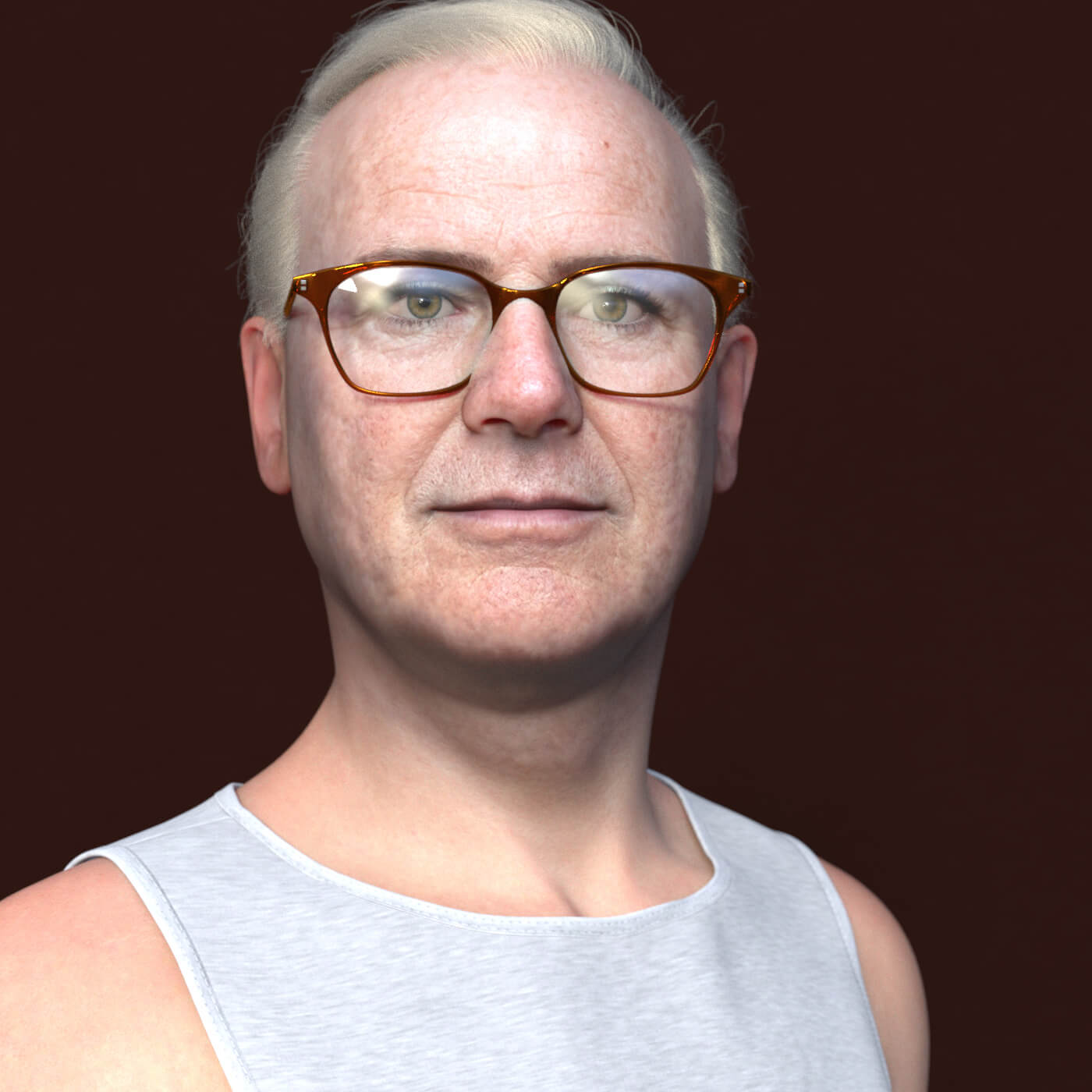RS John - Old Age Genesis 9 Grandpa Realistic Male Daz Content