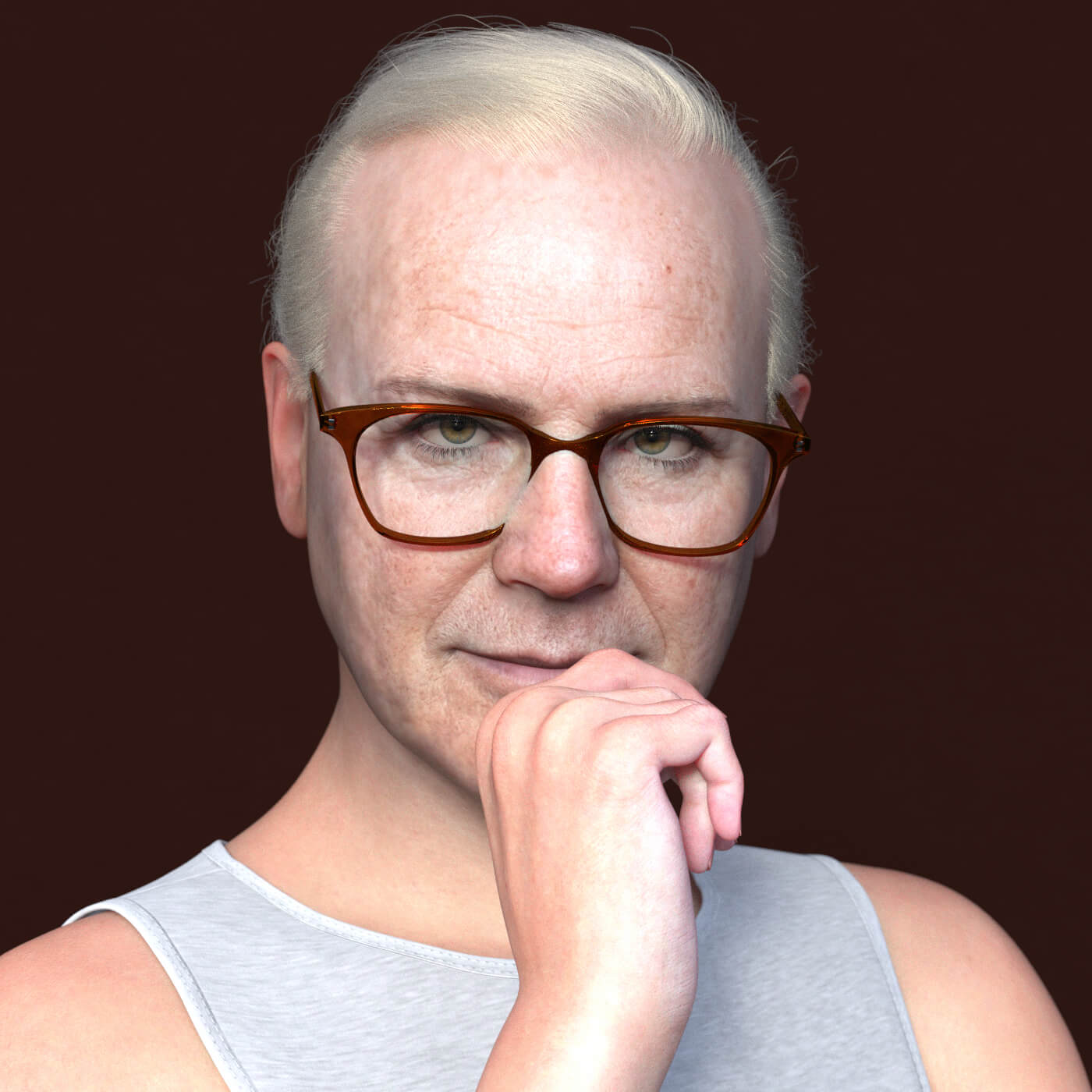 RS John - Old Age Genesis 9 Grandpa Realistic Male Daz Content