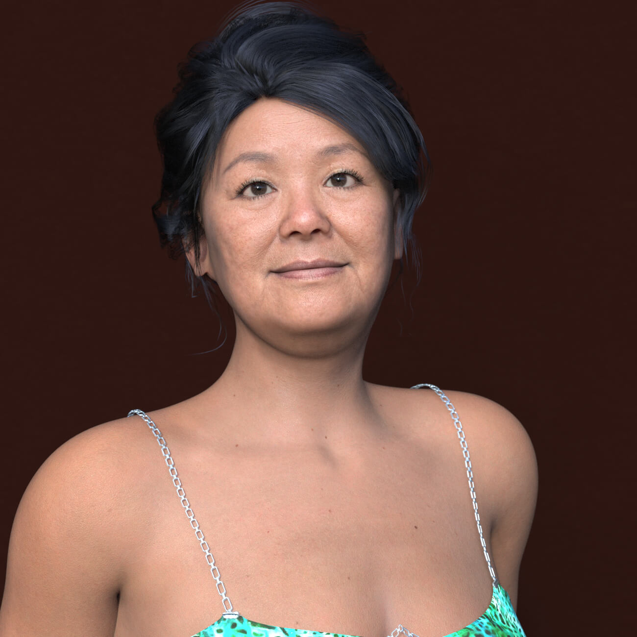 RS Ling - East Asian Genesis 9 Mature Female Daz Content