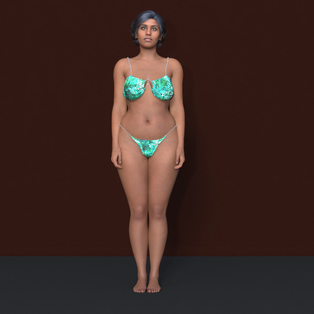 RS Lipi &ndash Indian 9 Realistic Mature Female Daz Content
