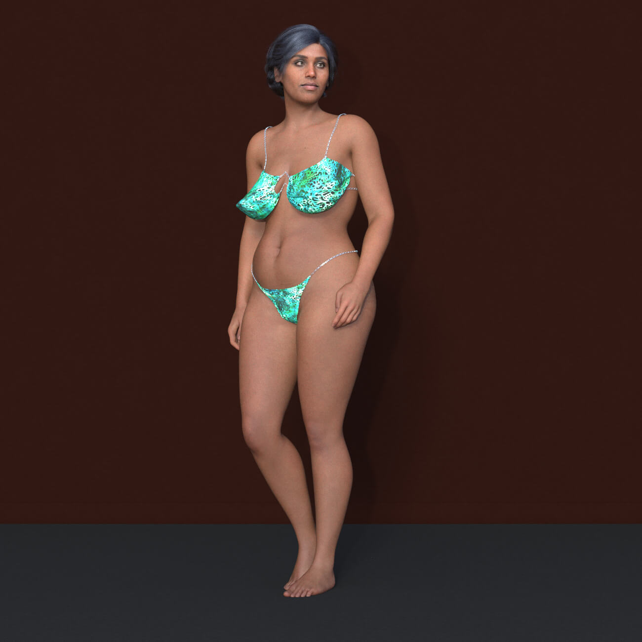 RS Lipi &ndash Indian 9 Realistic Mature Female Daz Content