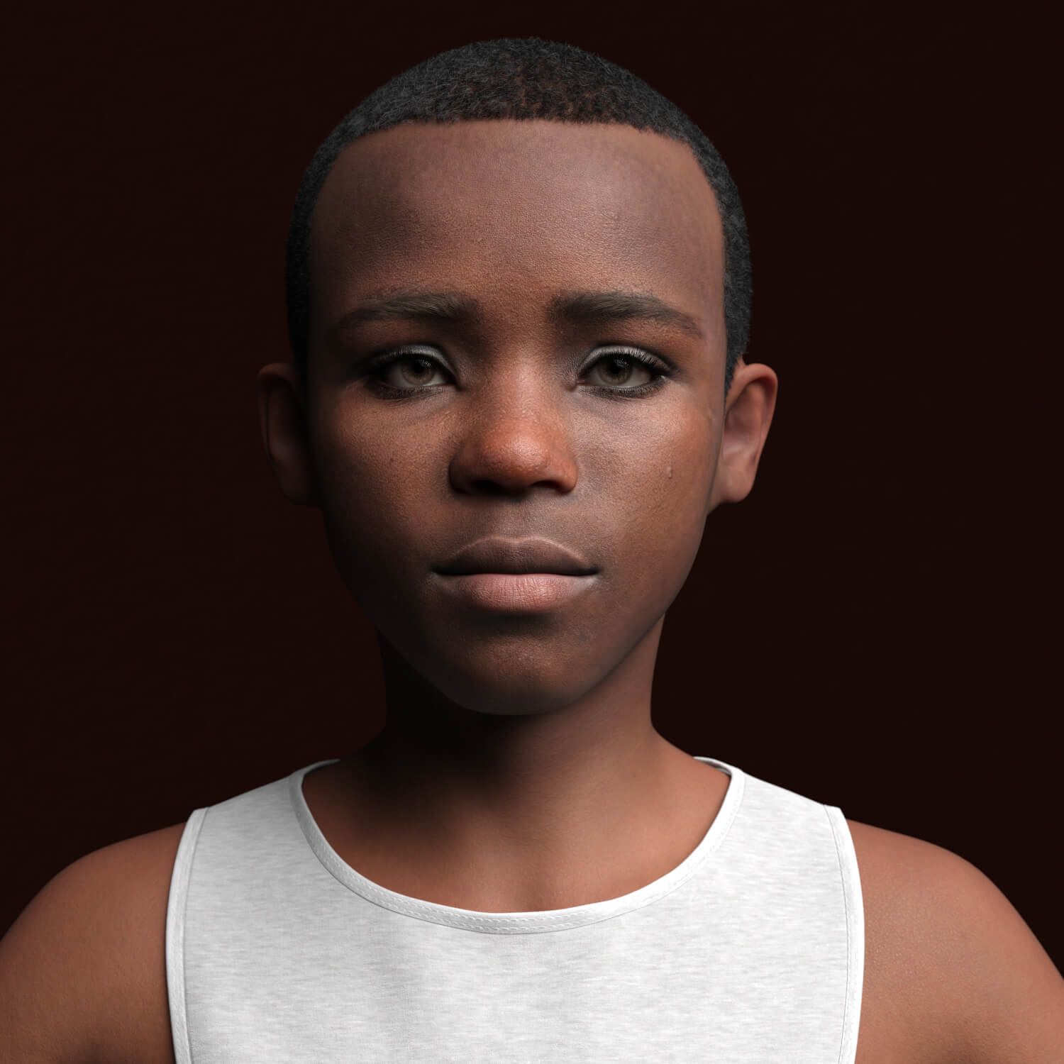 RS Obi - Native African Genesis 9 Realistic Kid Boy Daz Content by Rajibmkt
